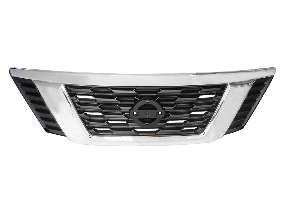Parrilla Nissan Nv-350 2019-2022 Cromada Negra