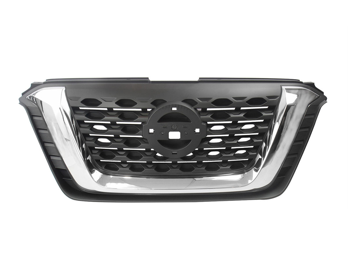Parrilla Negra C/Cromado Nissan Kicks 2017 2020