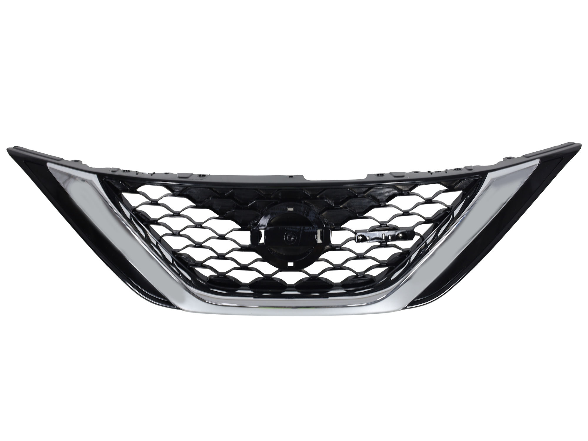 Parrilla Nissan Sentra B-17 Sport 2017-2019 Cromada Negra
