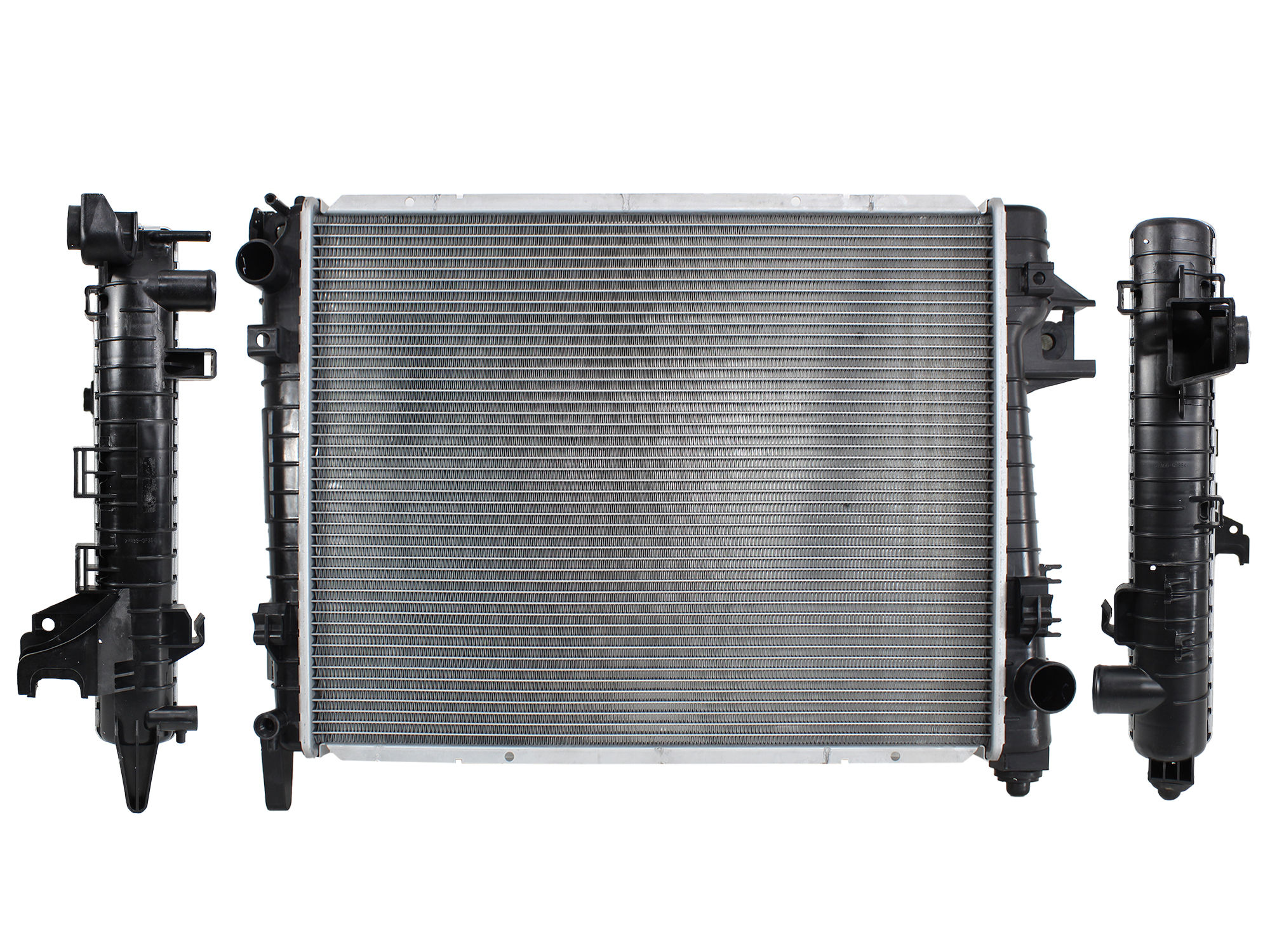 Radiador Chrysler / Dodge RAM 1500 / 3.7L / 4.7L 2002-2012 Con Aire Standard Soldado