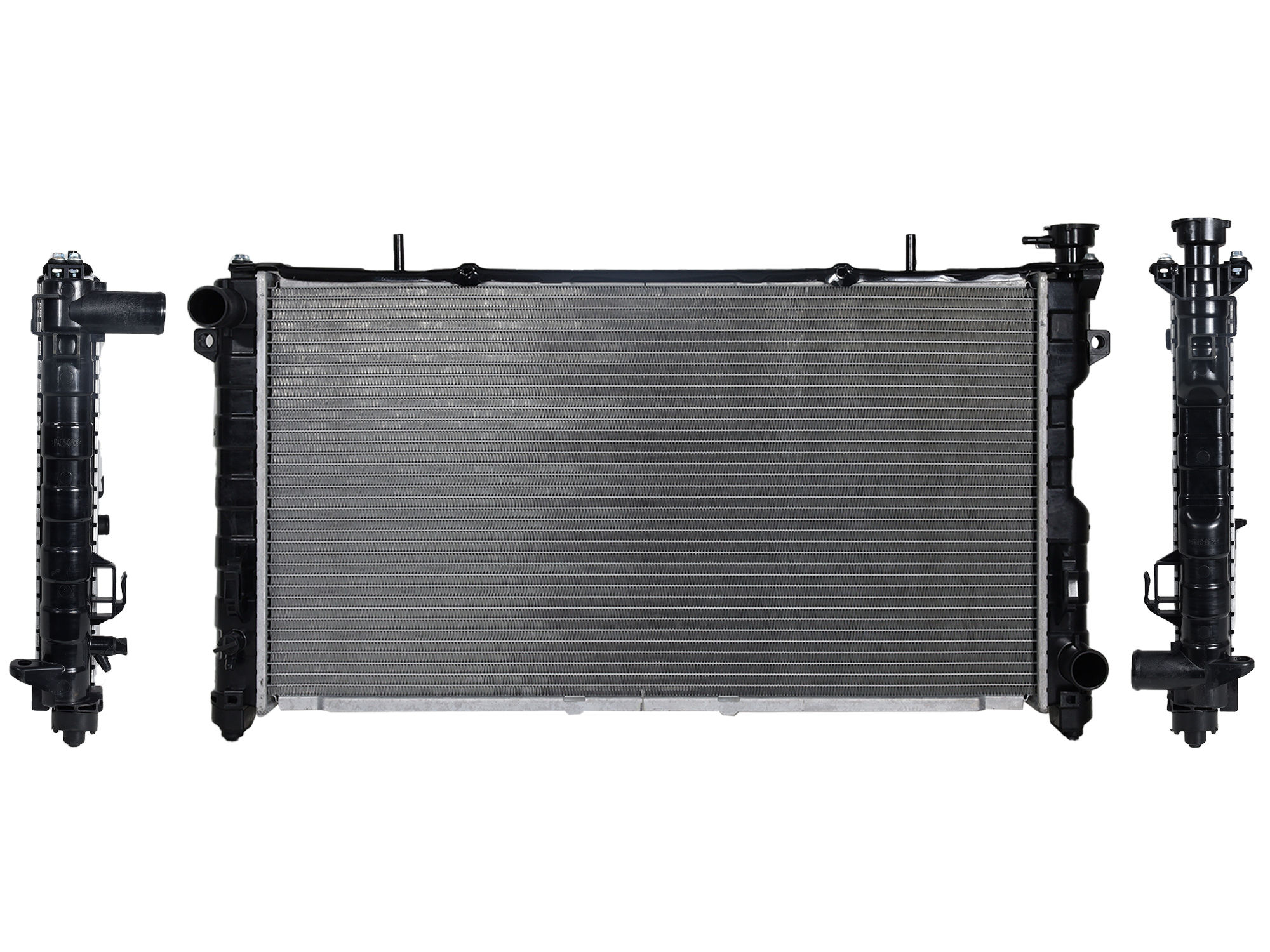 Radiador Chrysler / Dodge Caravan/voyager / 3.3L / 3.8L 2001-2004 Con Aire Automático Soldado