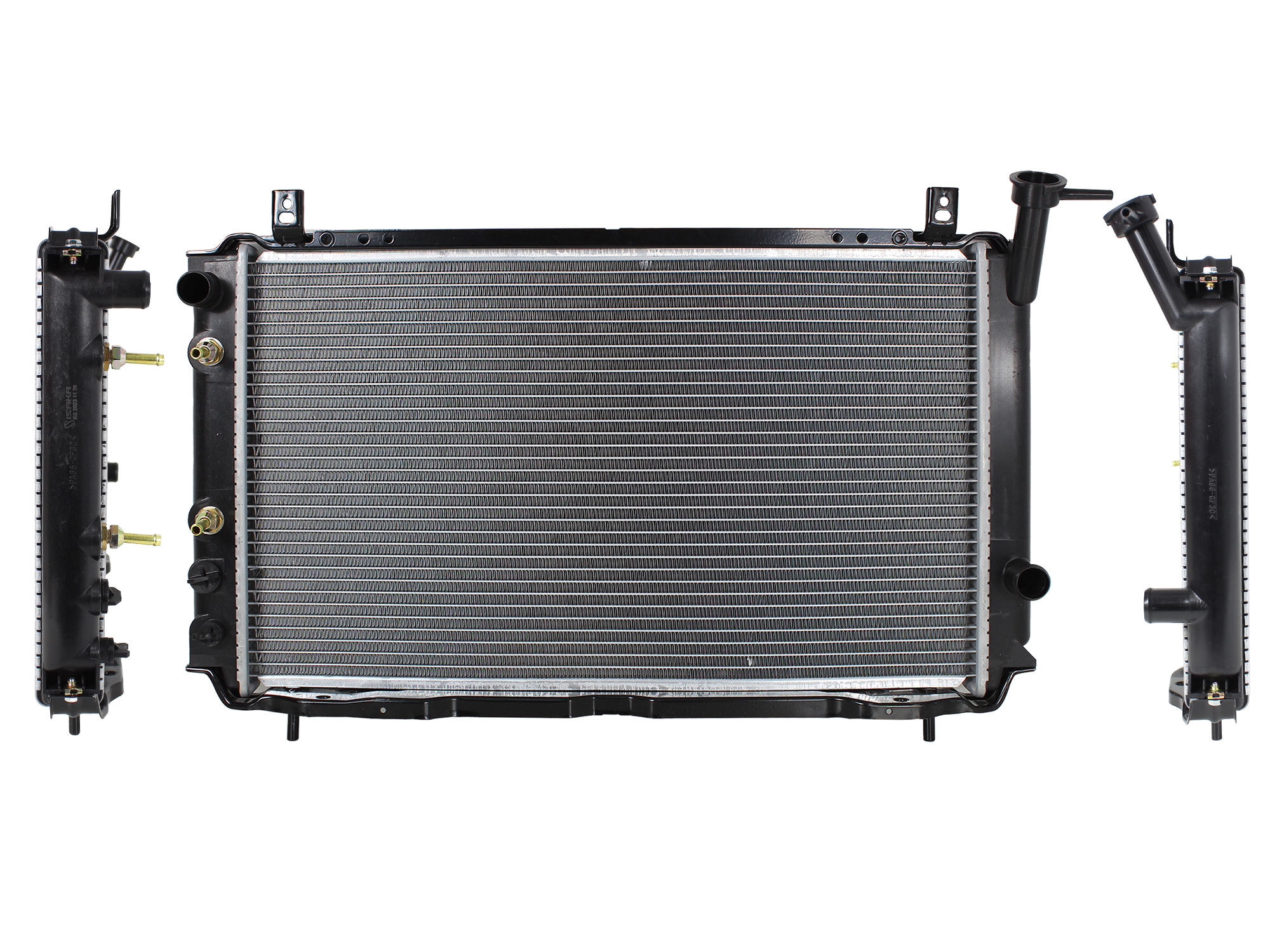 Radiador Nissan Ts-ii 1.6L 1988-1991 Con Aire Standard Soldado