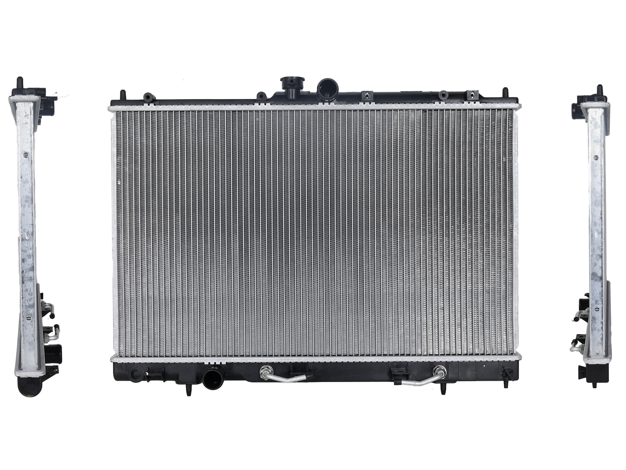 Radiador Mitsubishi Outlander 2.4L 2003-2007 Con Aire Automático Soldado
