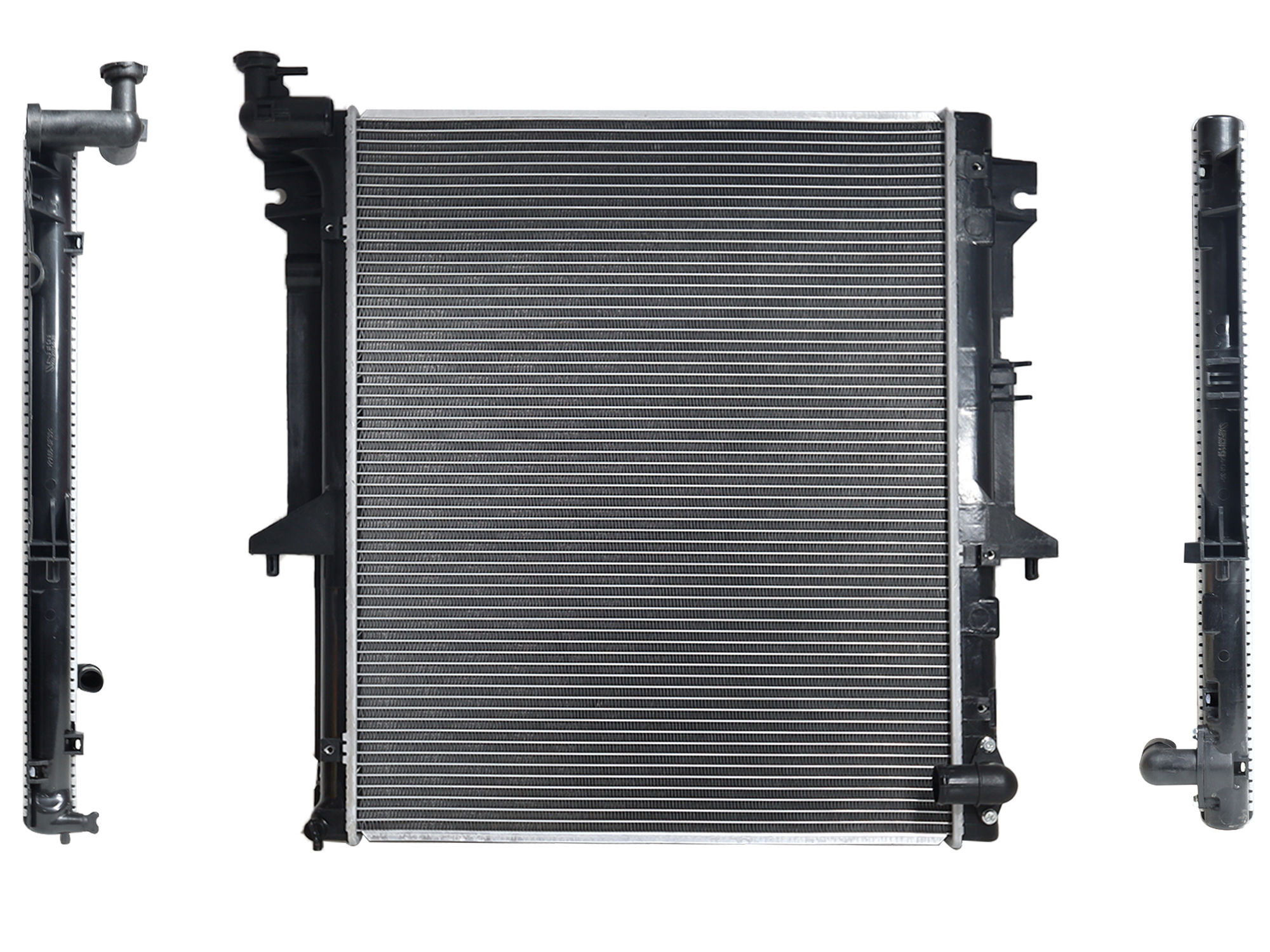 Radiador Mitsubishi L200 Diesel 2.5L 2008-2015 Con Aire Standard Soldado