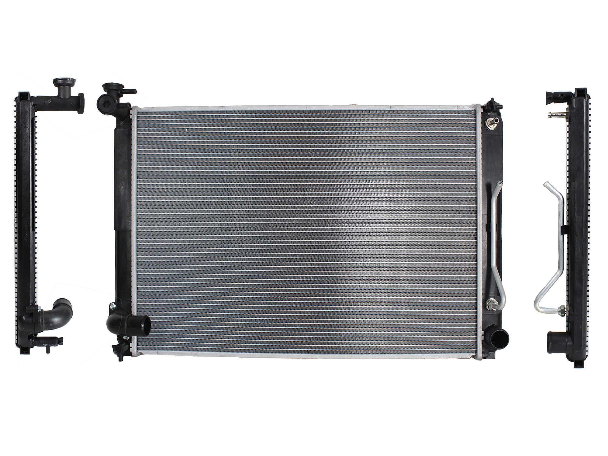 Radiador Toyota Sienna 3.5L 2006-2010 Con Aire Automático Soldado