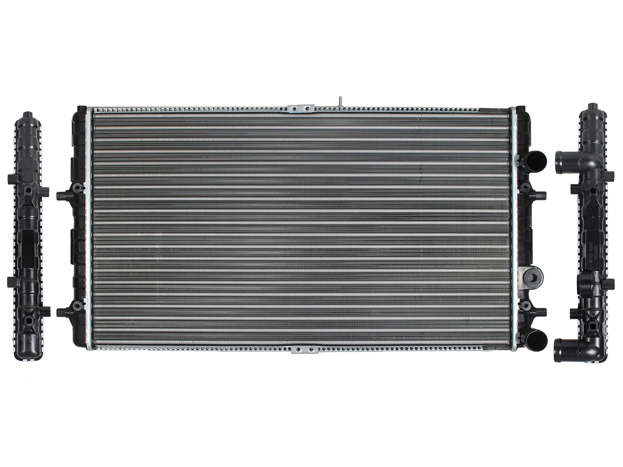 Radiador Volkswagen Derby / 1.8L / 2.0L / 1.6L 2001-2009 Con Aire Standard Mecánico