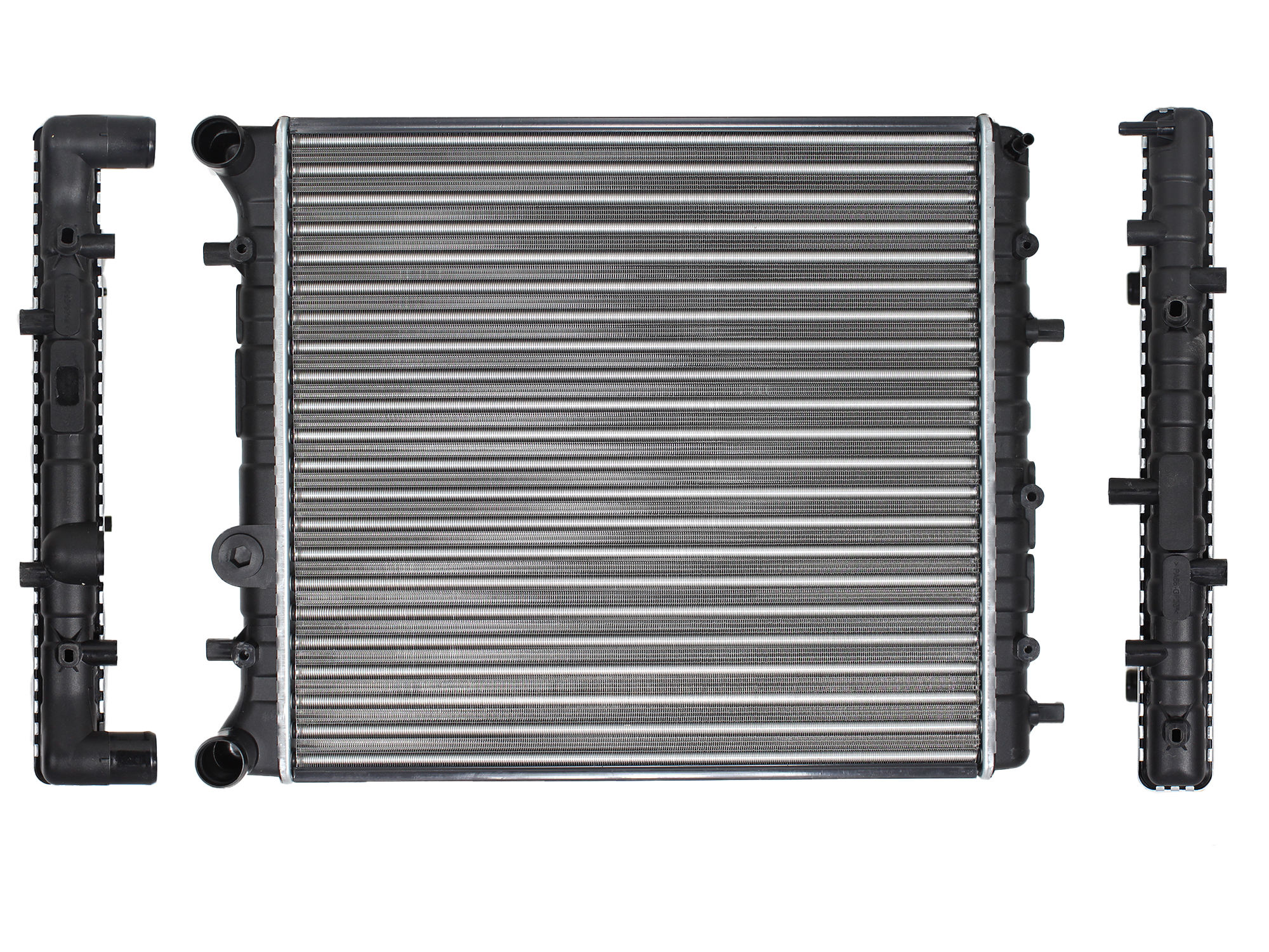 Radiador Volkswagen GOL 1.6L 2008-2021 Con Aire Sin Aire Standard Mecánico