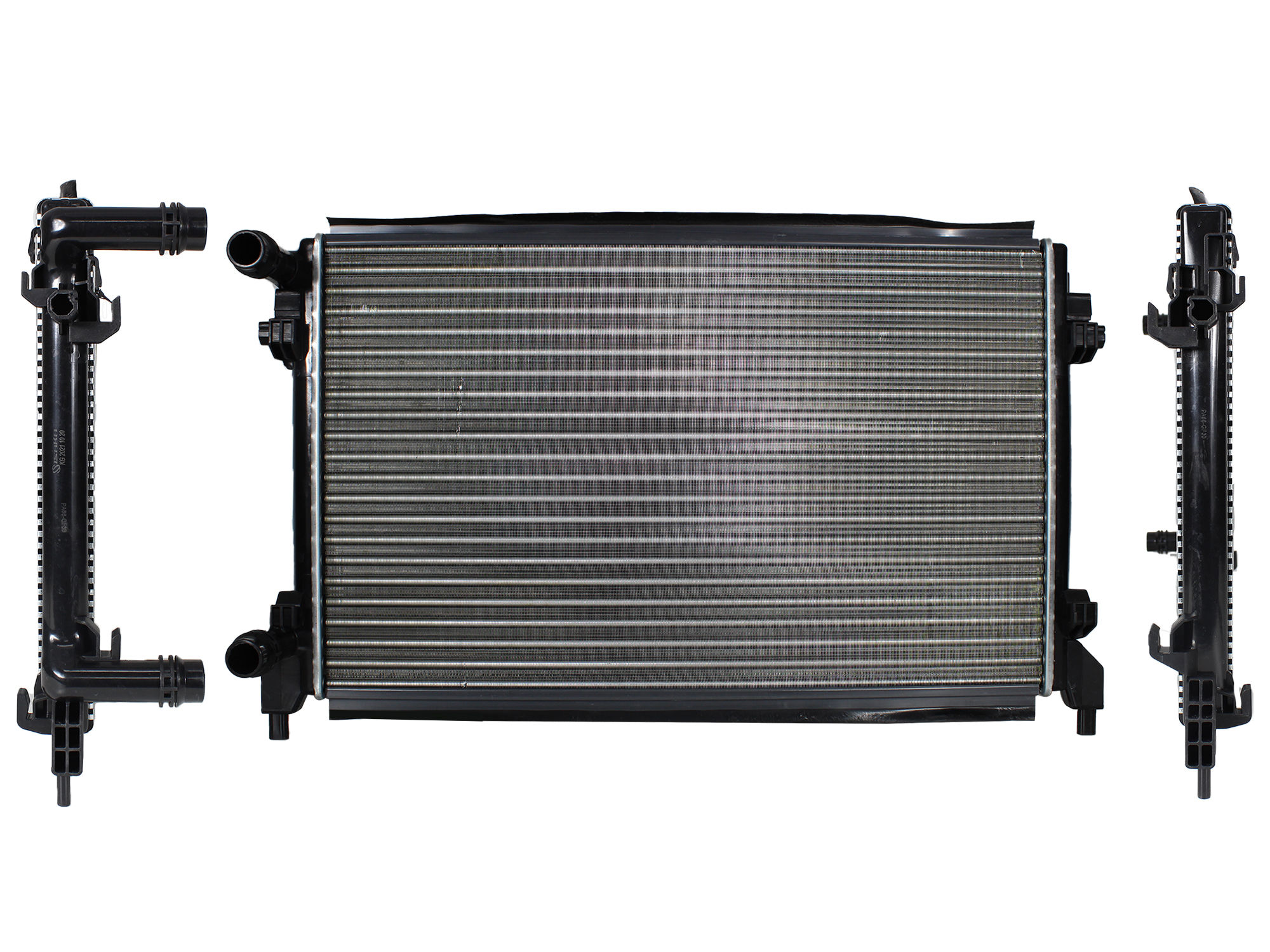 Radiador Volkswagen Virtus 1.6L 2020-2025 Con Aire Standard Soldado