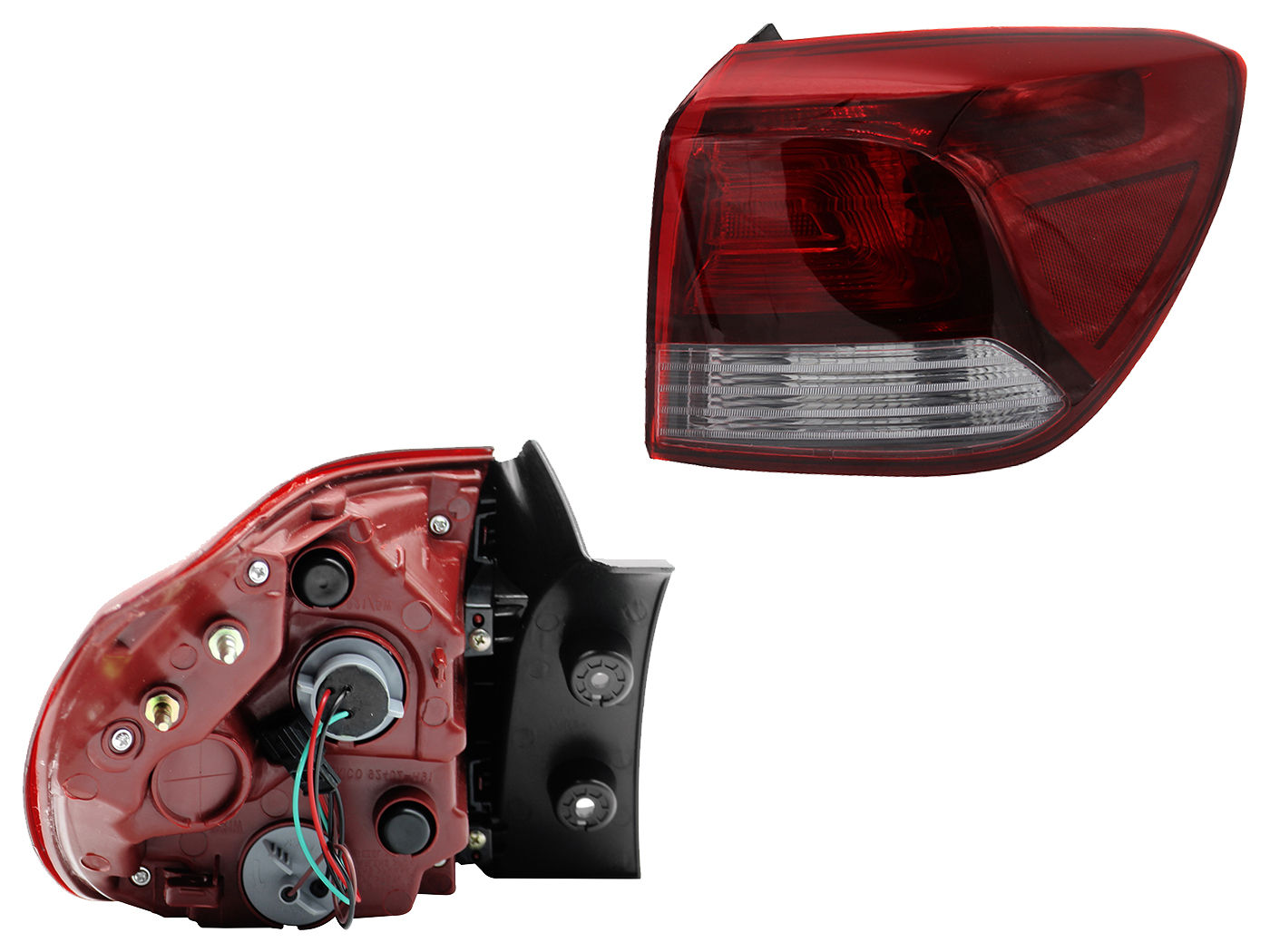 Cuarto Izquierdo Lateral Defensa Delantera MAZDA M-6 2003-2008 Ámbar