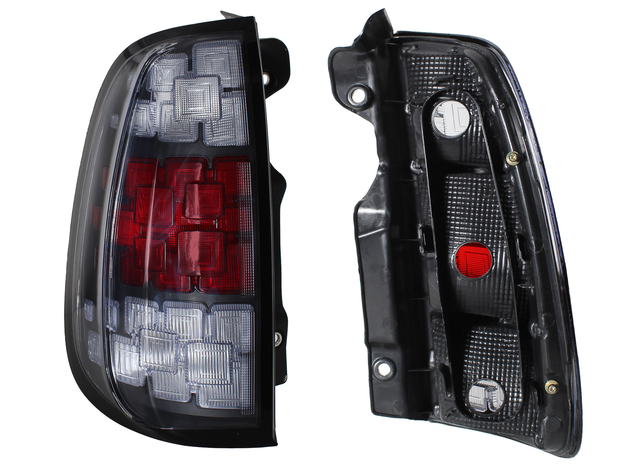 Calavera Izquierda FIAT UNO 2015-2020 Sin Arnés Filo Negro Rojo Blanco