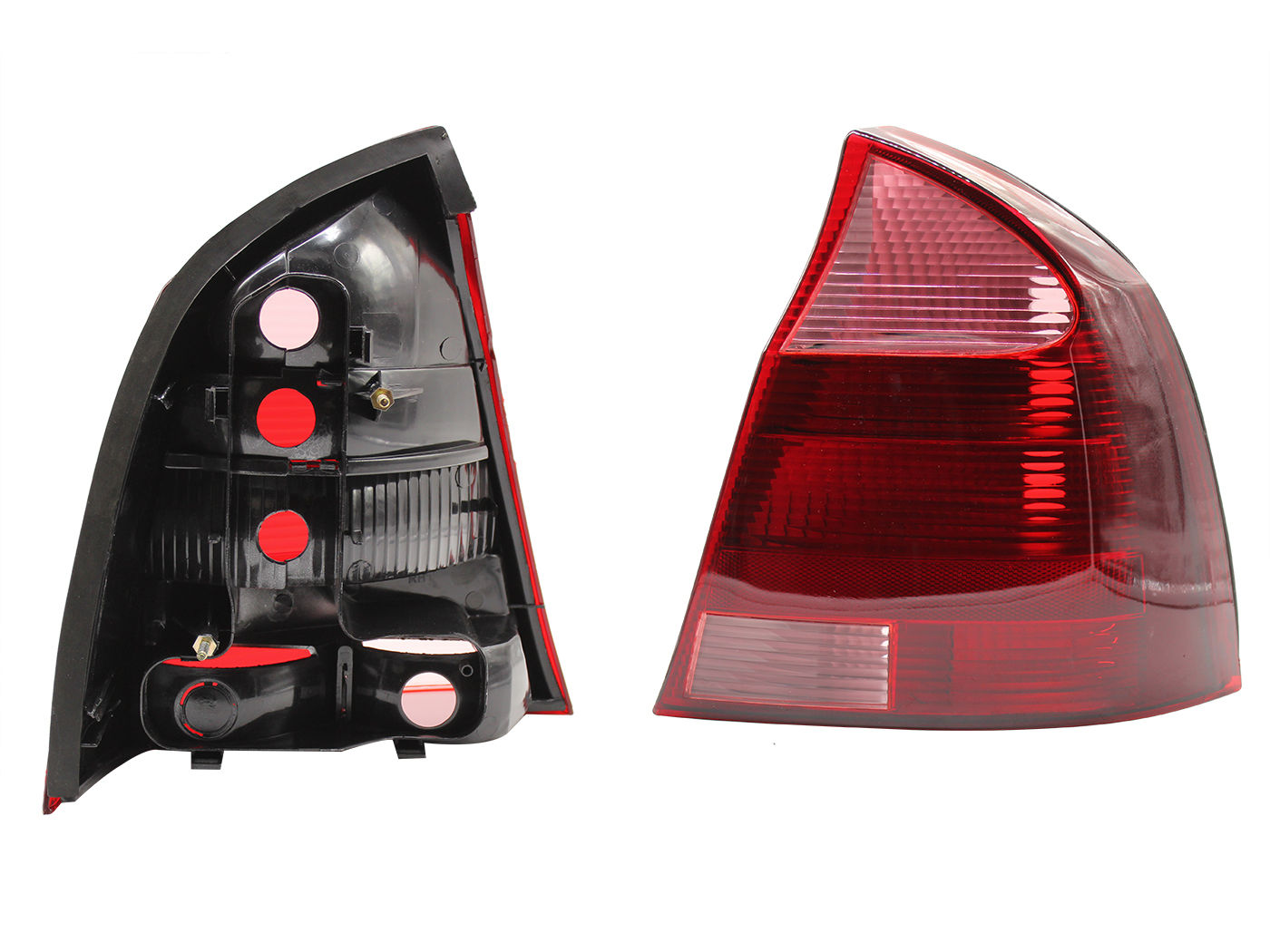 Calavera Derecha Toyota Avanza 2012-2015 Con Arnés Rojo Blanco