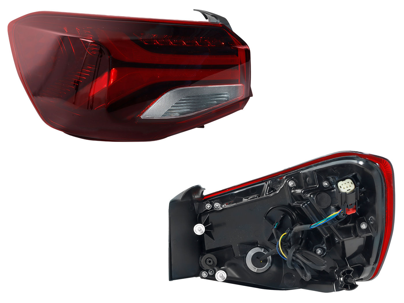 Calavera Izquierda Nissan Tsubame 1994-2004 Sin Arnés Rojo Blanco Ámbar