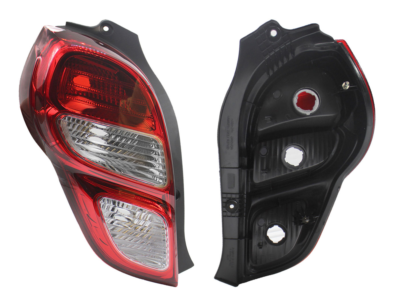 Calavera Izquierda Chevrolet Chevy Monza 4 Puertas 2001-2003 Con Arnés Rojo Blanco