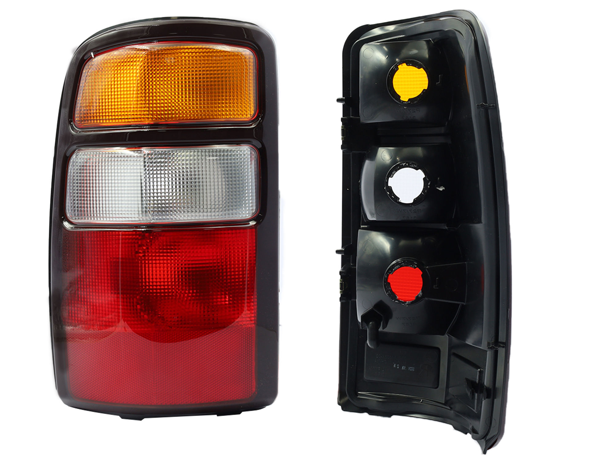 Calavera Izquierda Nissan Ts-iii 2001-2004 Con Arnés Rojo Blanco