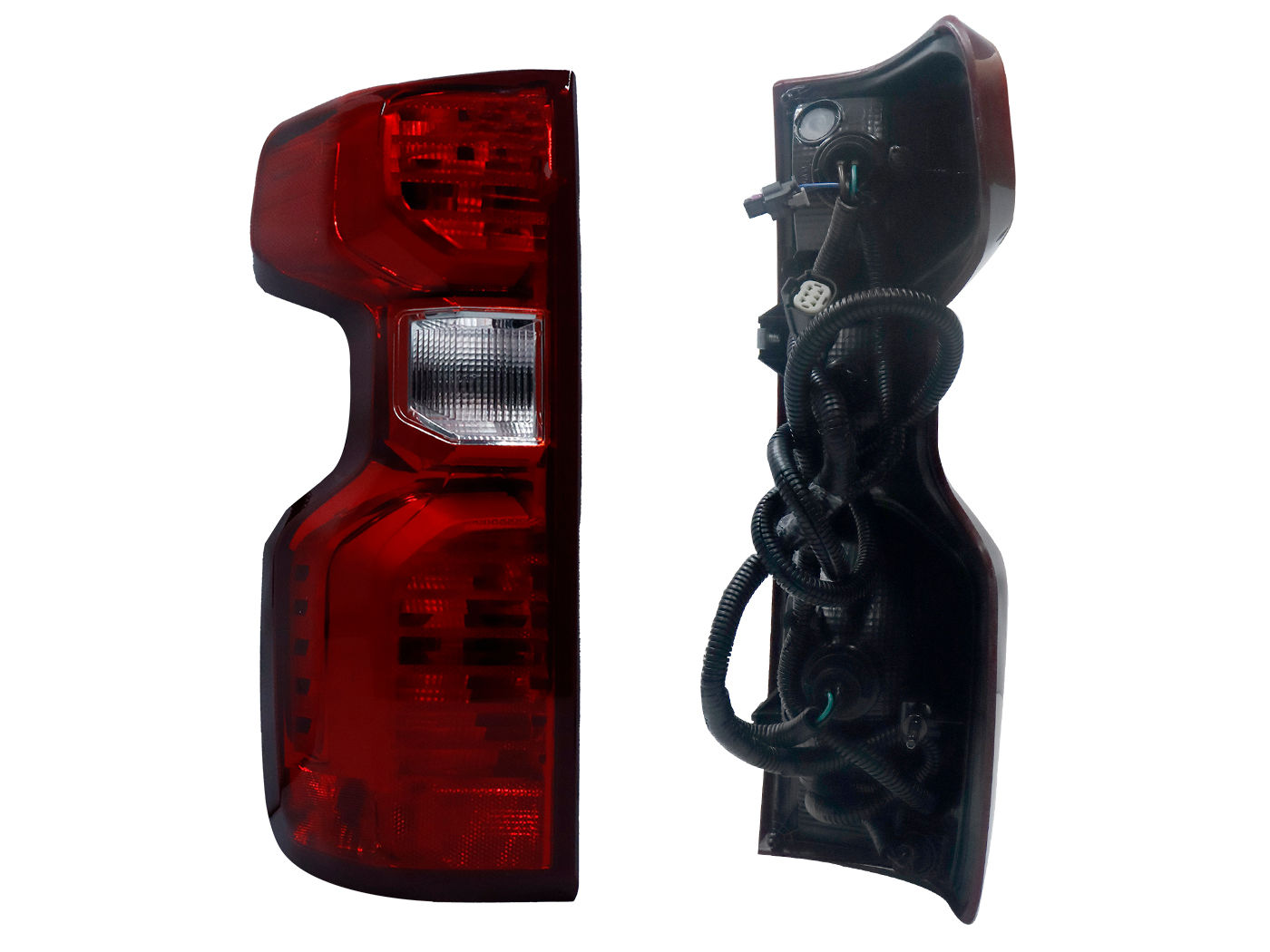 Calavera Izquierda Nissan Ts-iii 2005-2017 Con Arnés Rojo Blanco