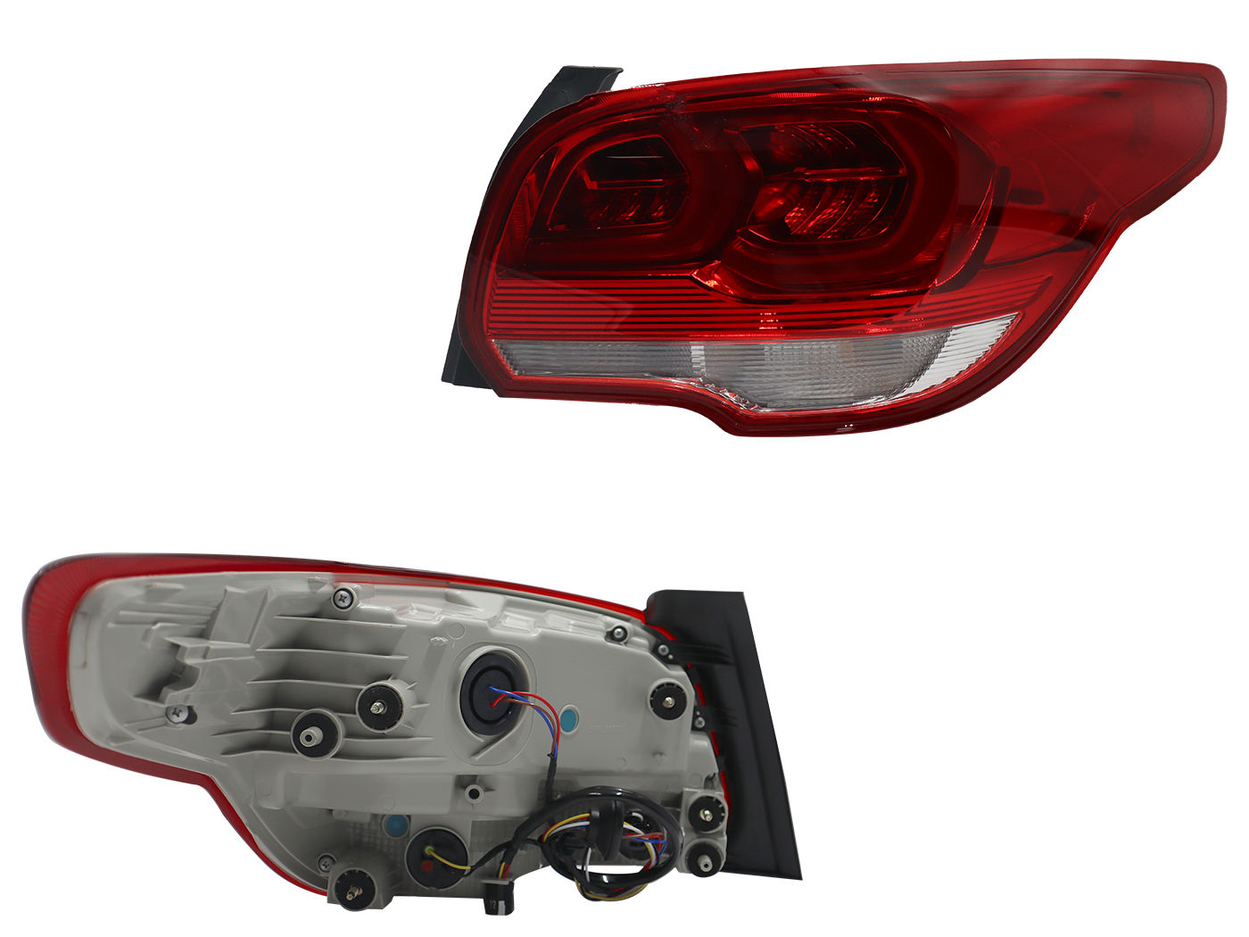 Calavera Derecha Chevrolet Cavalier 2018-2021 Con Arnés Con Led Rojo Blanco