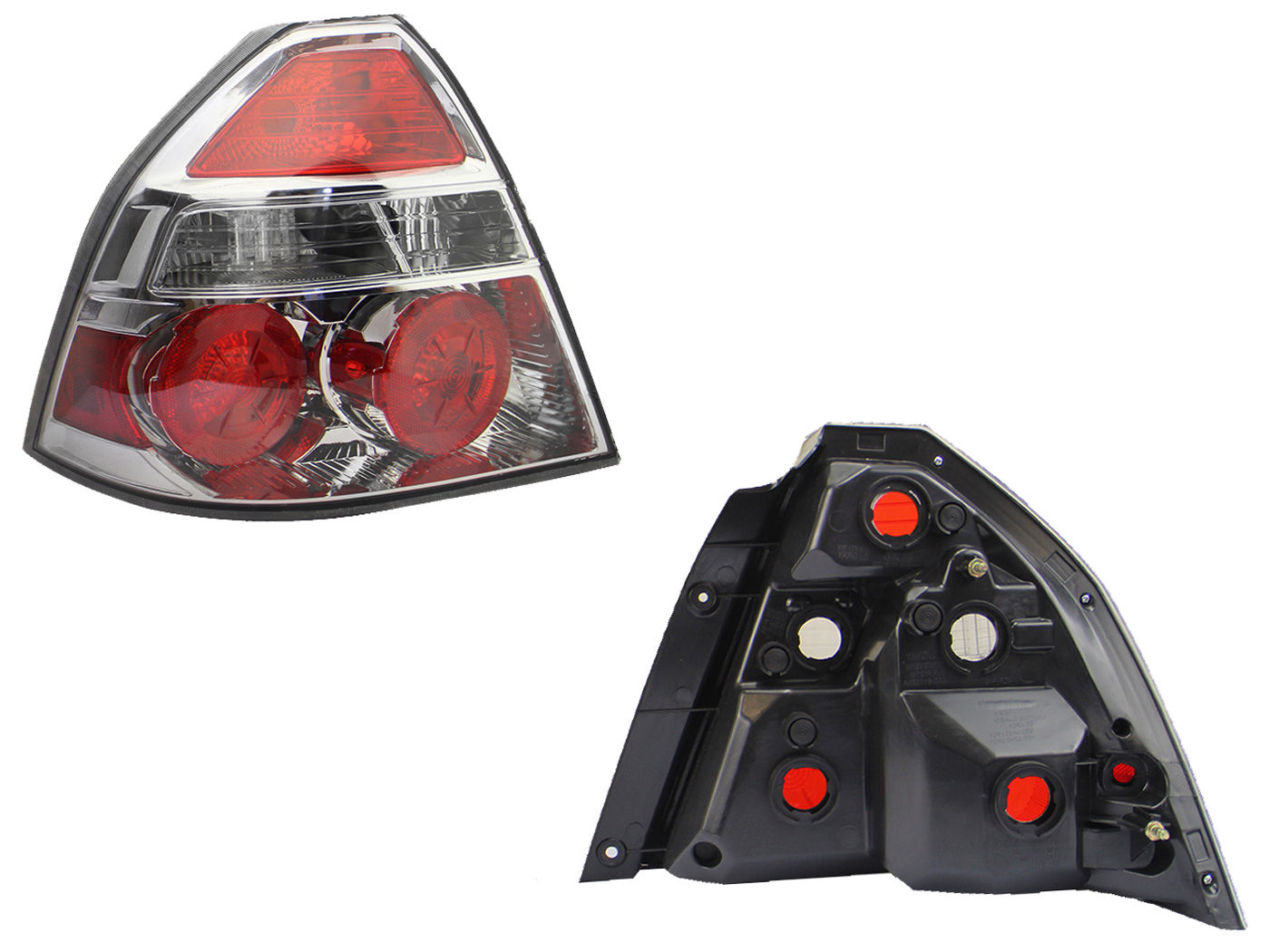 Calavera Izquierda Mitsubishi MT Pick-up 1987-1996 Filo Cromado