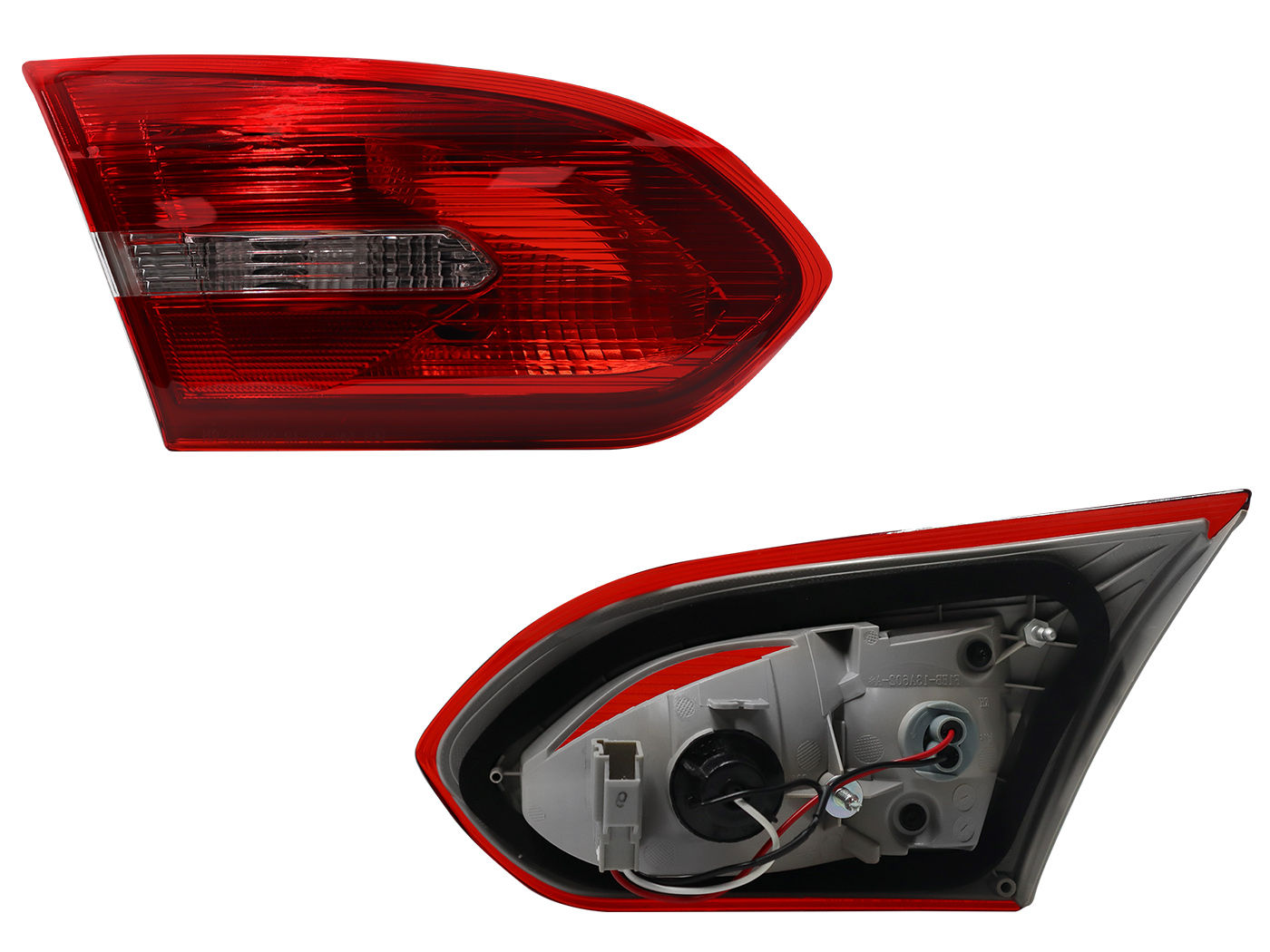Calavera Izquierda Interior FORD Focus 4 Puertas 2015-2018 Con Arnés Clara Rojo Blanco