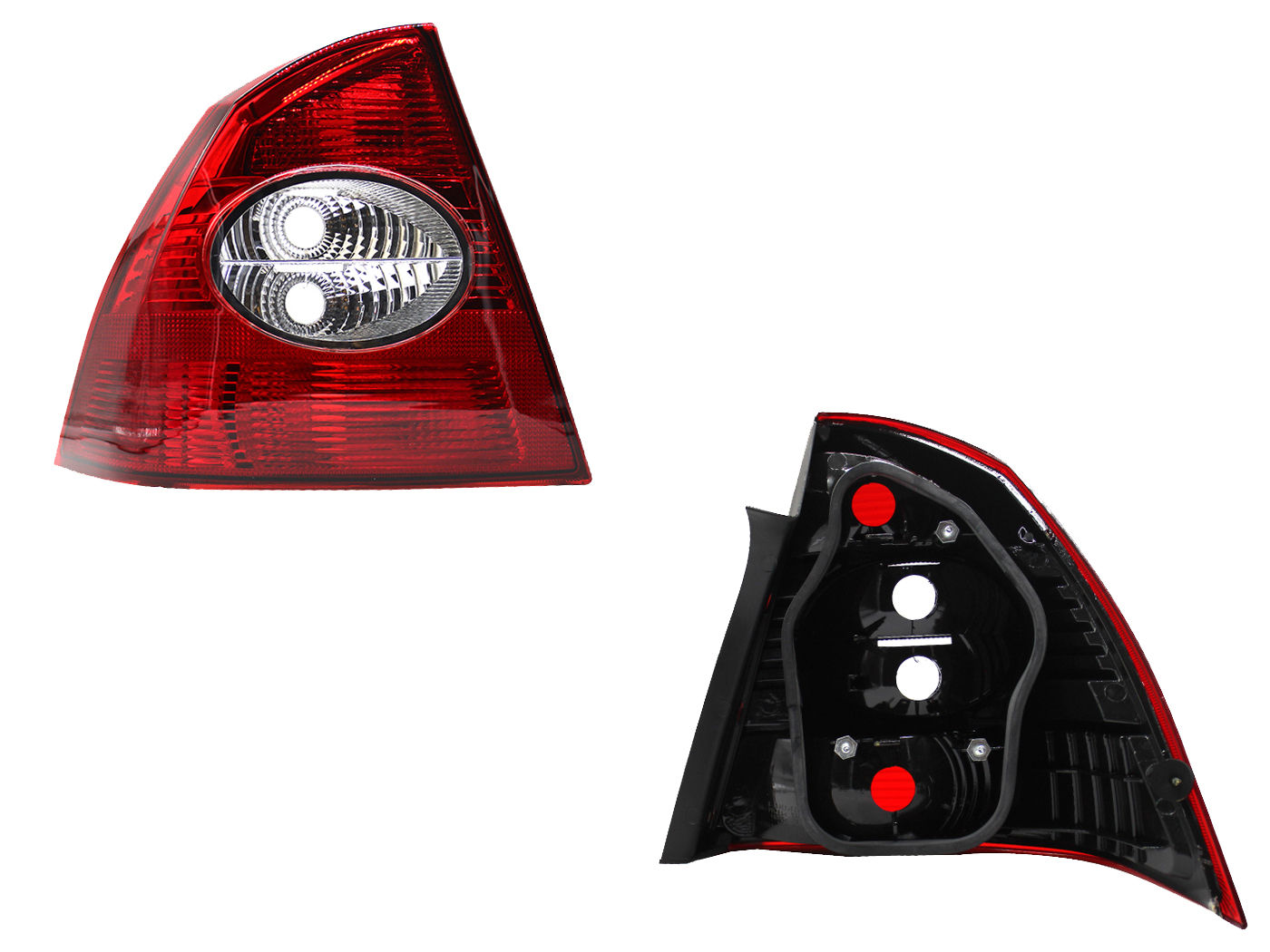 Calavera Izquierda FORD Focus 4 Puertas 2007-2011 Sin Arnés Rojo Blanco