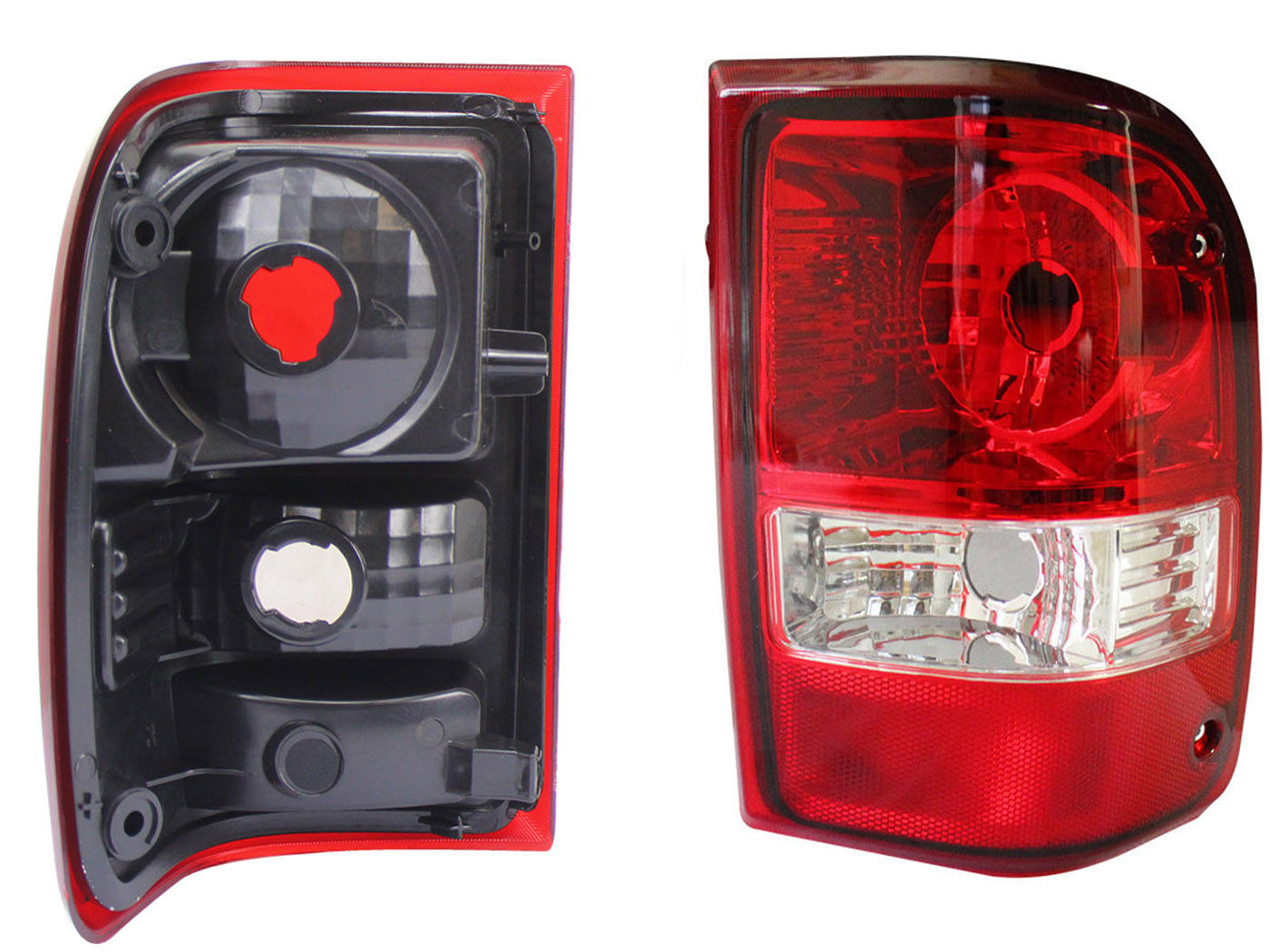 Calavera Derecha FORD Ranger USA 2005-2009 Sin Arnés Clara Rojo Blanco
