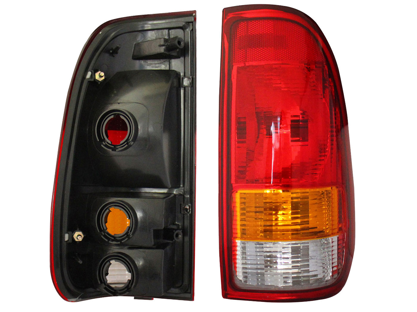Calavera Derecha FORD F-150/f-250 2004-2008 Sin Arnés Clara Rojo Blanco Ámbar