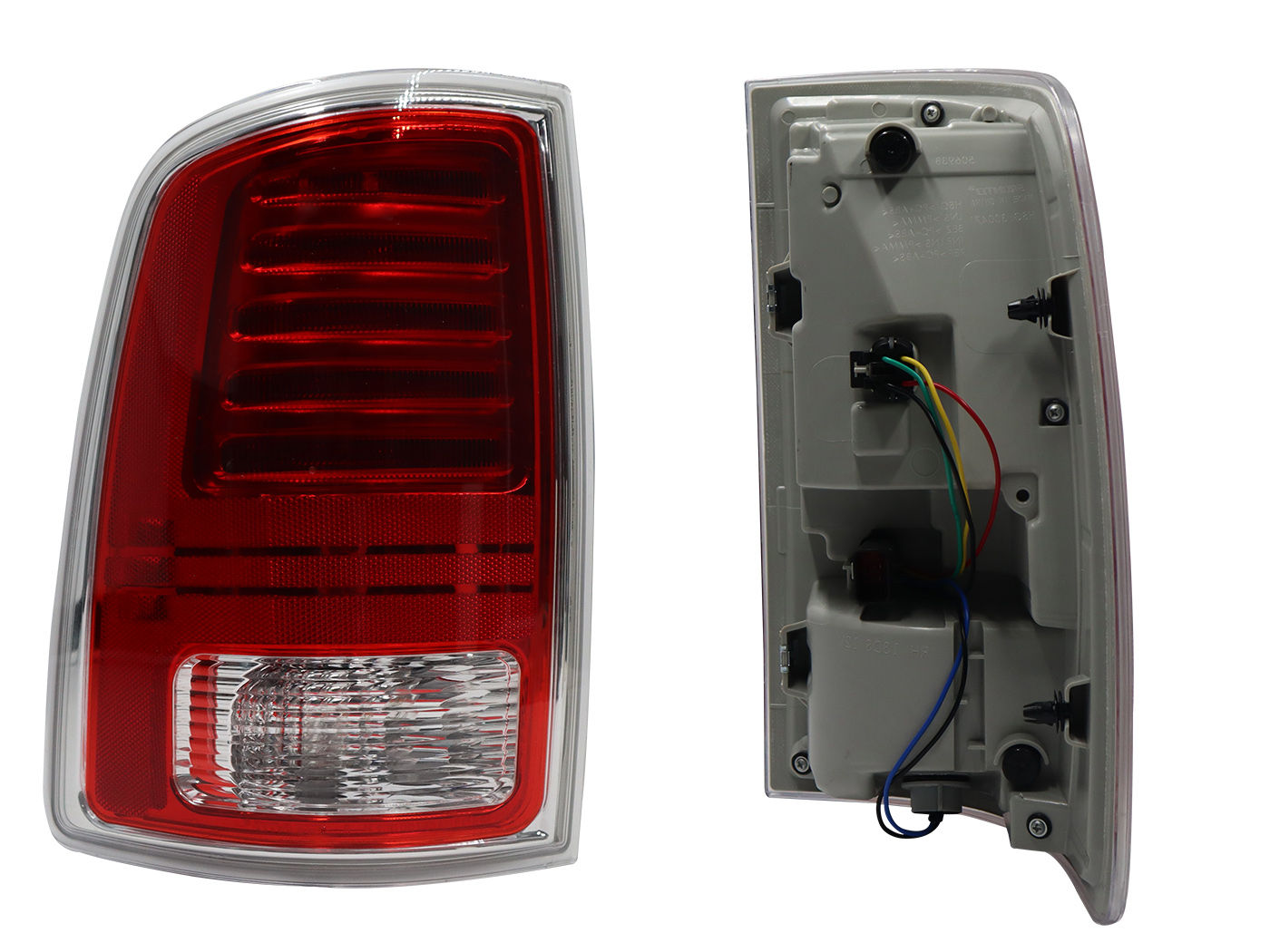 Calavera Derecha Chevrolet Zafira 2002-2005 Sin Arnés Rojo Blanco Ámbar