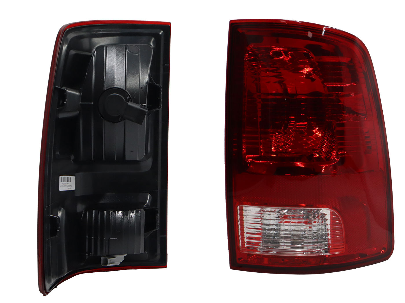 Calavera Izquierda Chevrolet Zafira 2003-2005 Sin Arnés Rojo Blanco