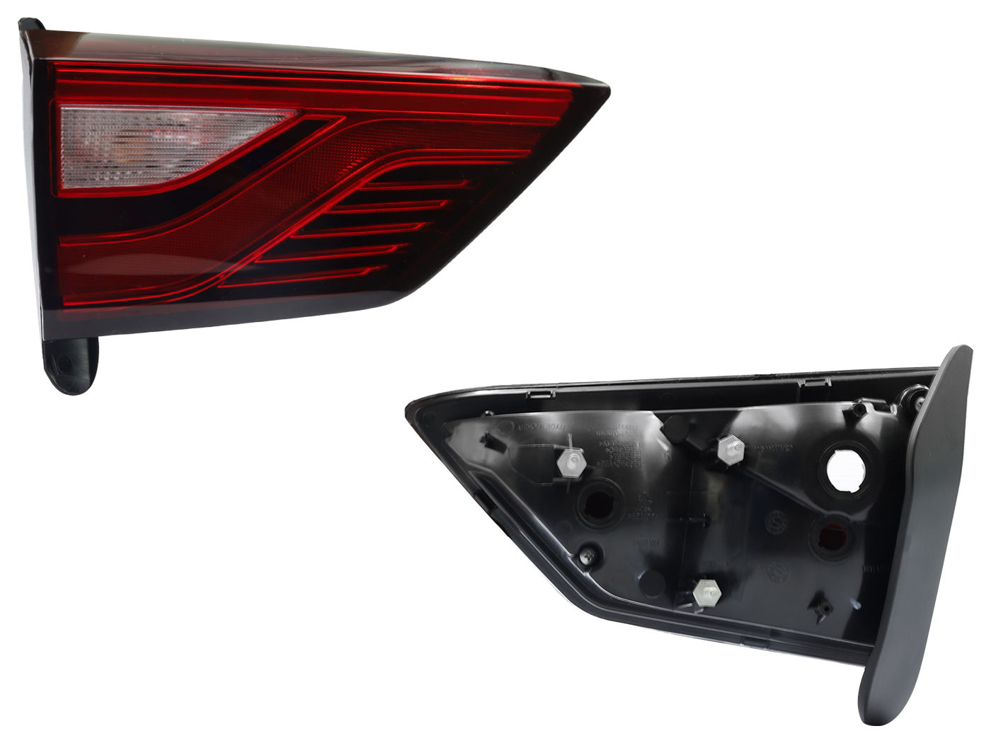 Calavera Izquierda Interior MG ZS 2021-2022 Sin Arnés Rojo Blanco