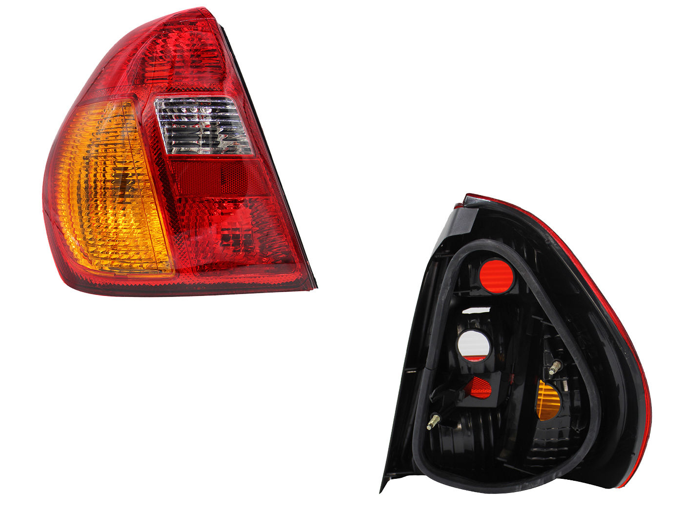 Calavera Derecha FORD Fiesta 5 Puertas 2014-2019 Sin Arnés Rojo Blanco