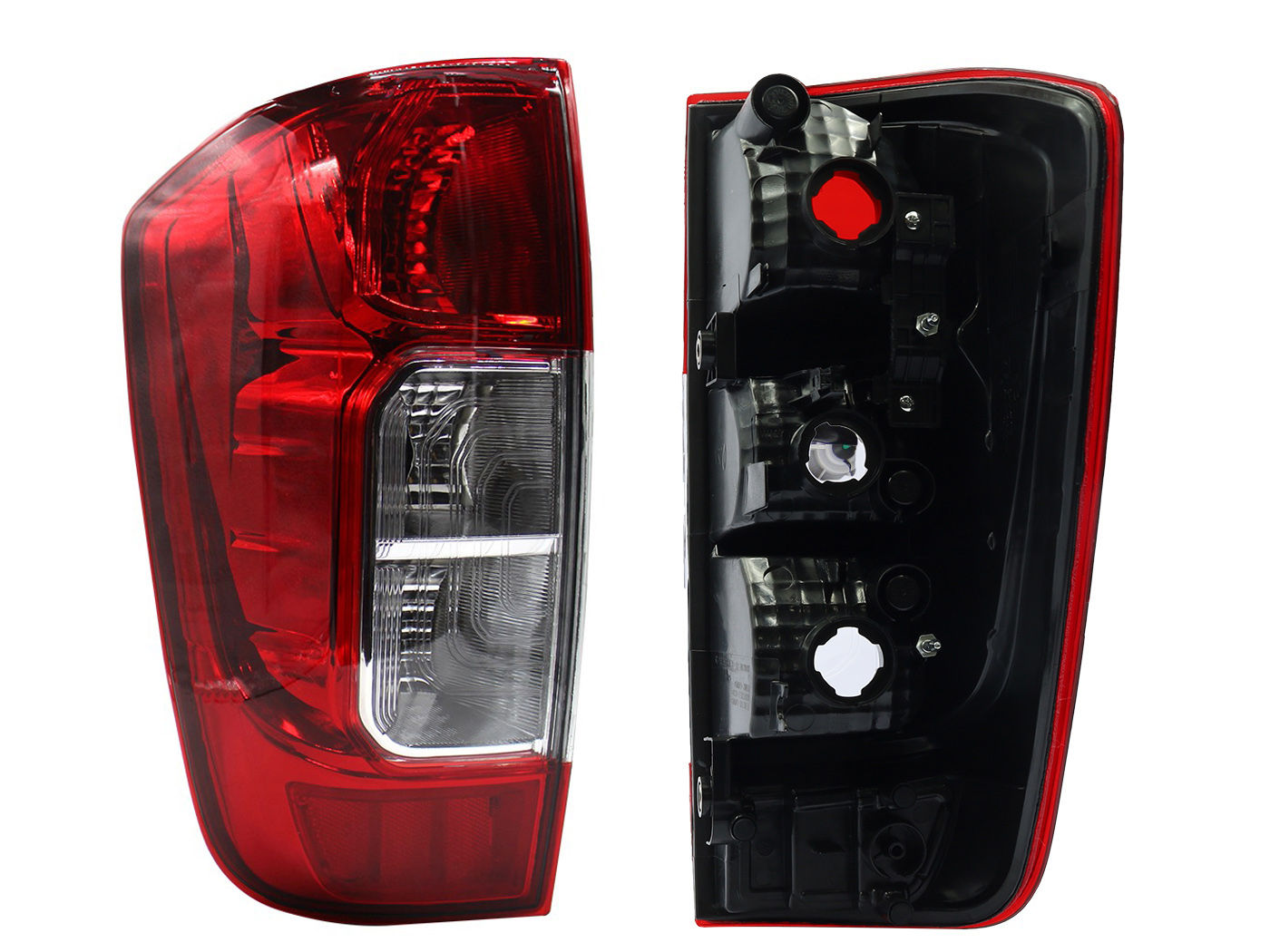 Calavera Derecha FORD Fiesta 5 Puertas 2011-2013 Sin Arnés Rojo Blanco