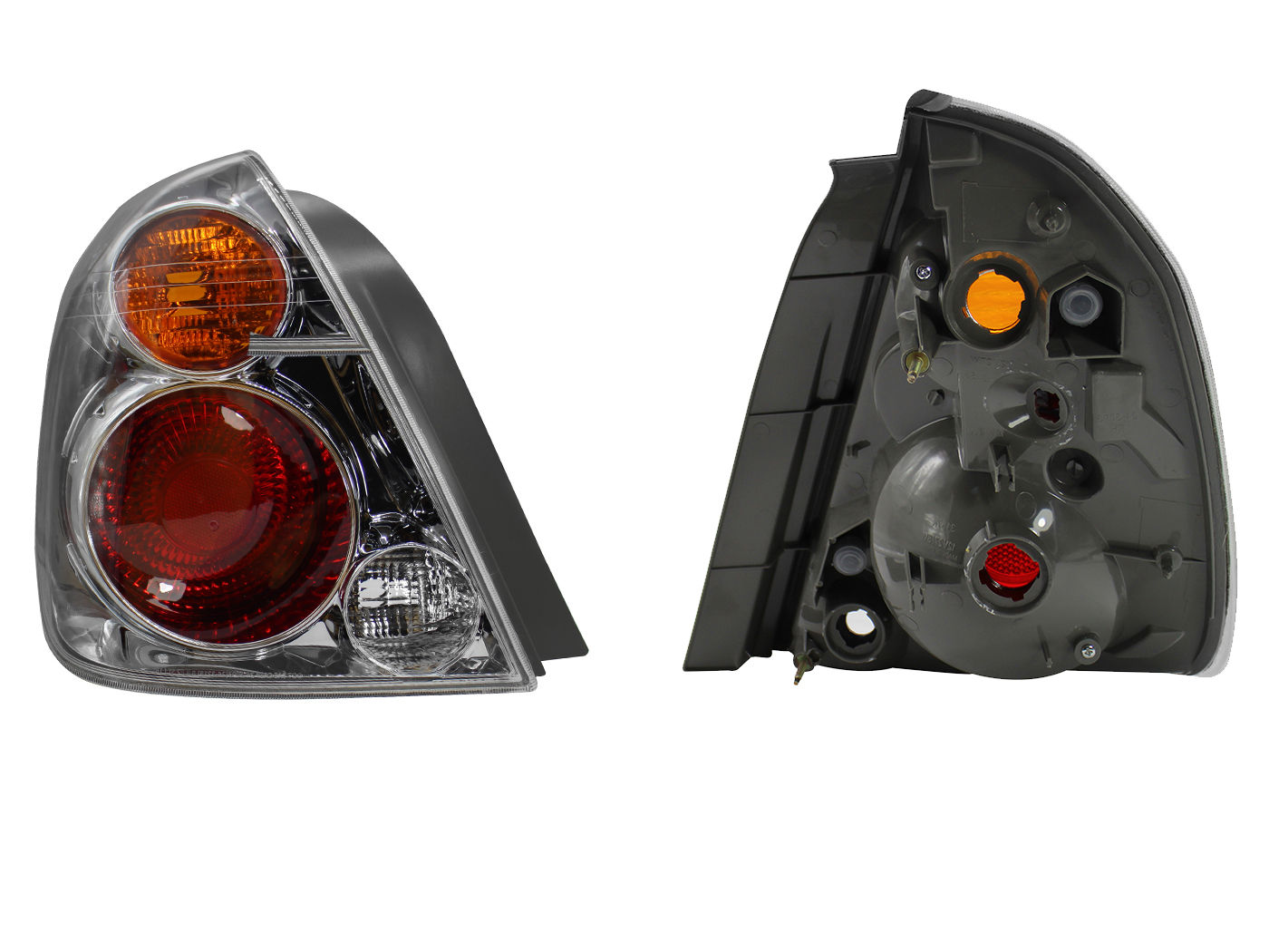 Calavera Izquierda Nissan Altima 2002-2004 Sin Arnés Rojo Blanco Ámbar