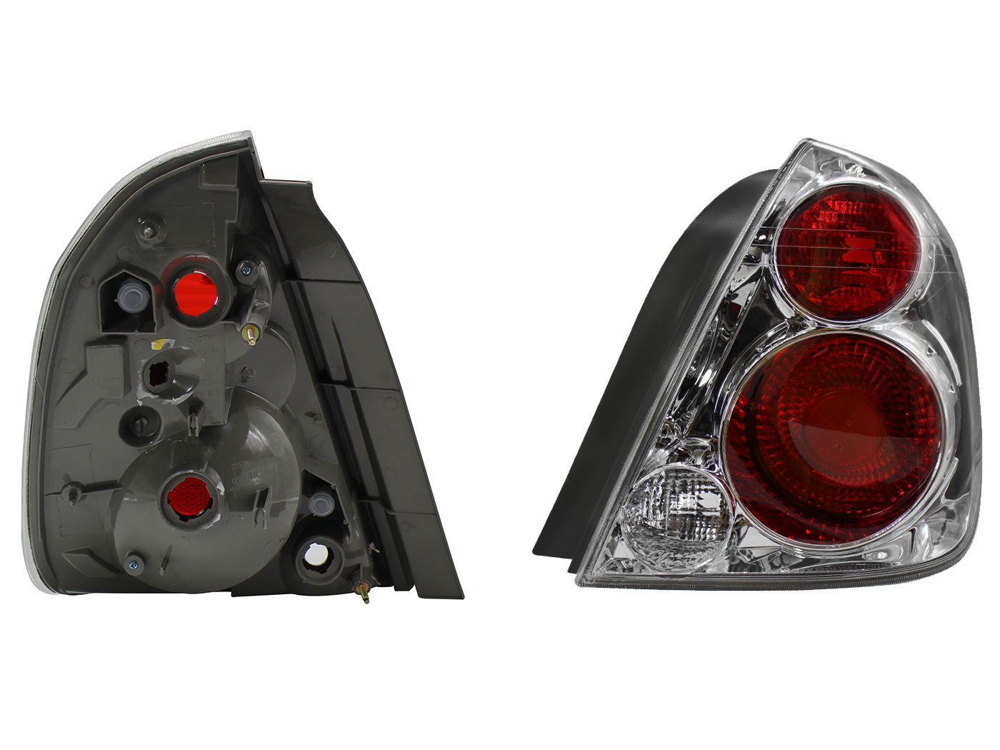 Calavera Derecha Nissan Altima 2005-2006 Sin Arnés Rojo Blanco
