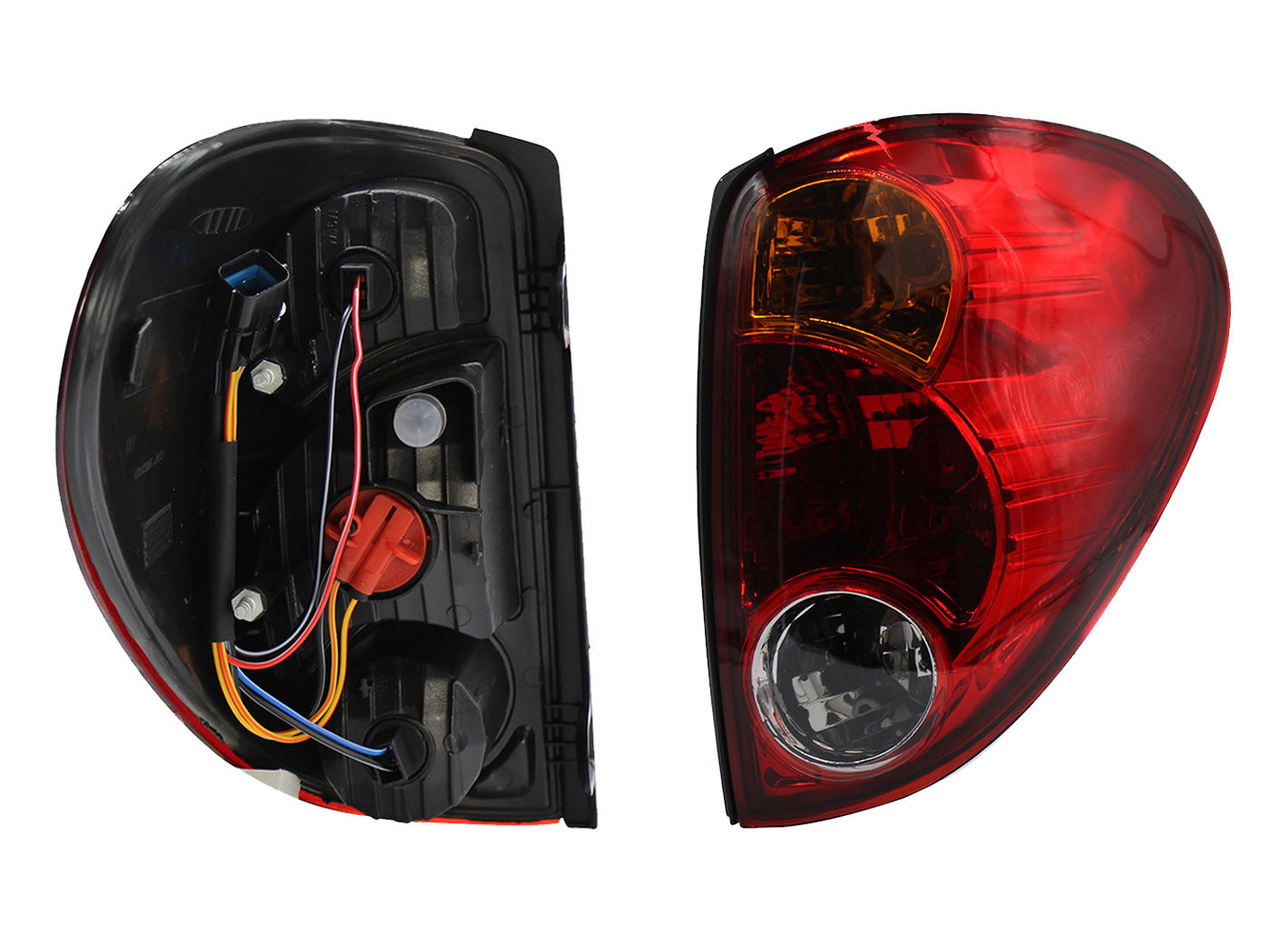 Calavera Derecha Chrysler / Dodge Verna 5 Puertas 2004-2006 Rojo Blanco Ámbar