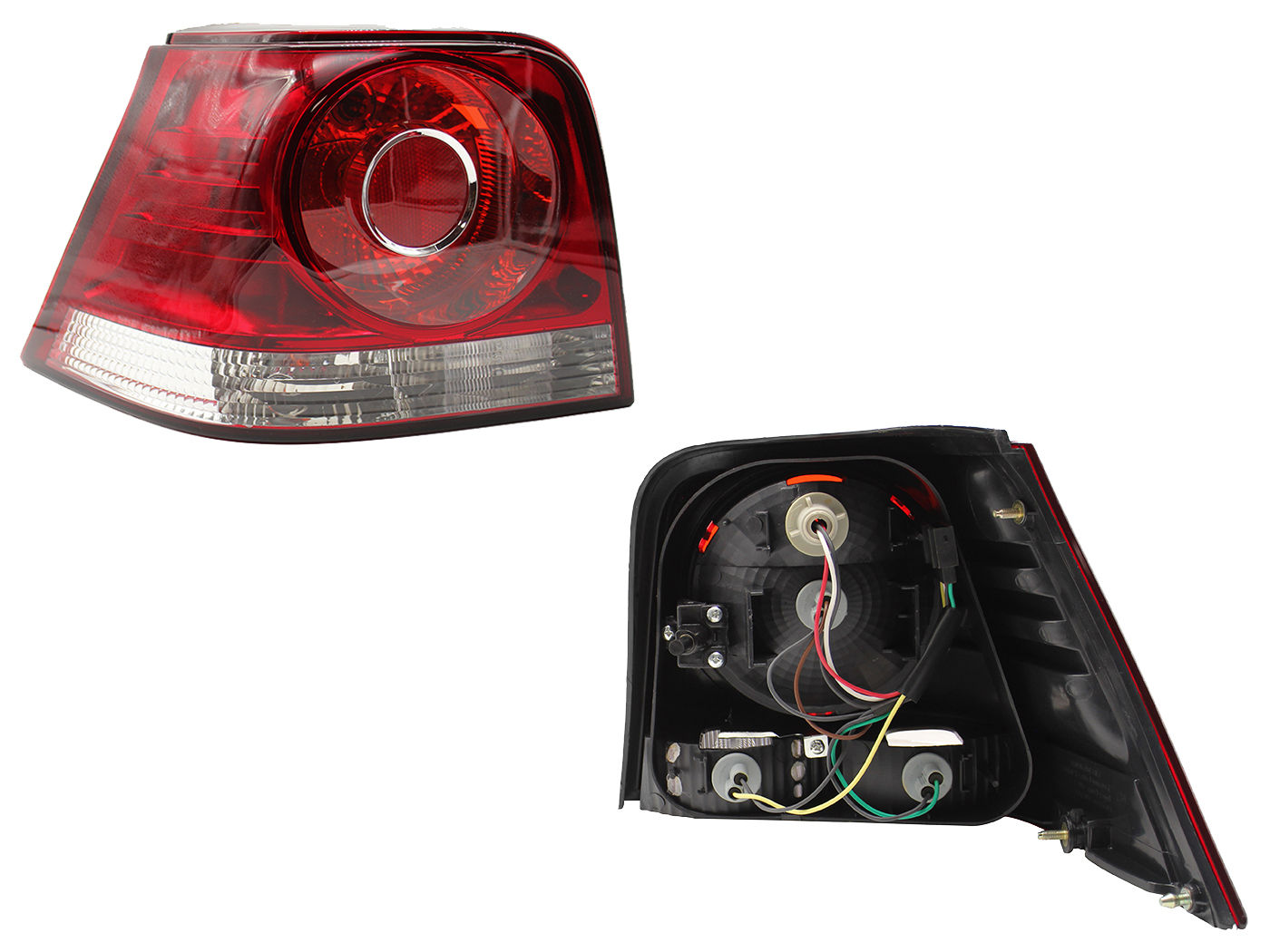 Calavera Derecha Renault Sandero/stepway 2016-2019 Sin Arnés Ahumado Rojo Blanco