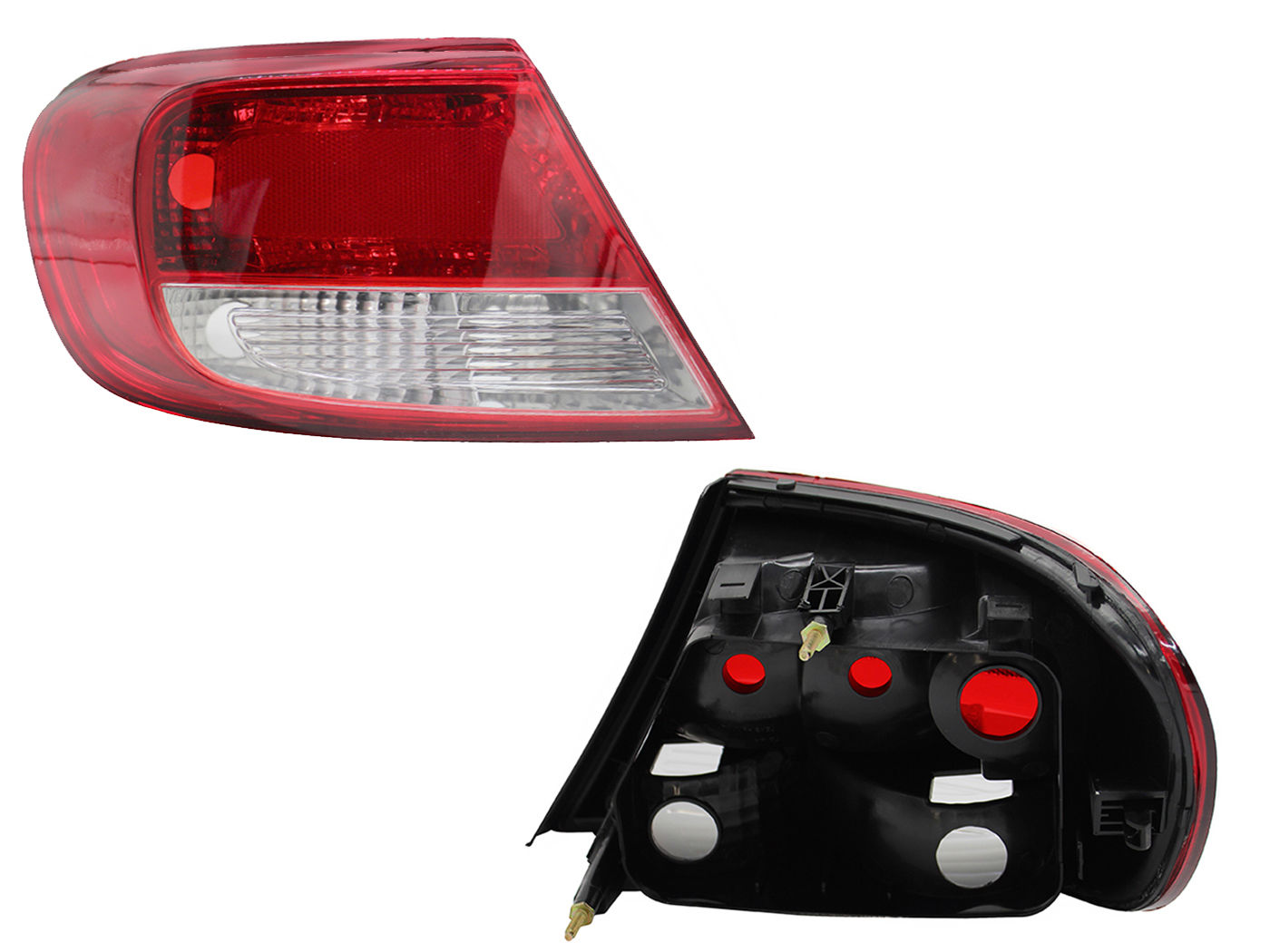 Calavera Derecha Renault Captur 2018-2020 Sin Arnés Oscura Rojo Blanco