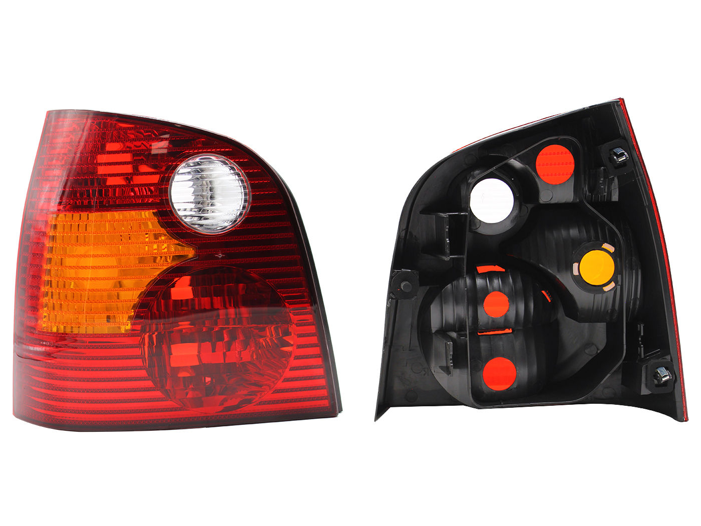 Calavera Derecha Exterior Toyota Yaris 2023-2024 Con Arnés Con Led Con DRL Rojo Blanco
