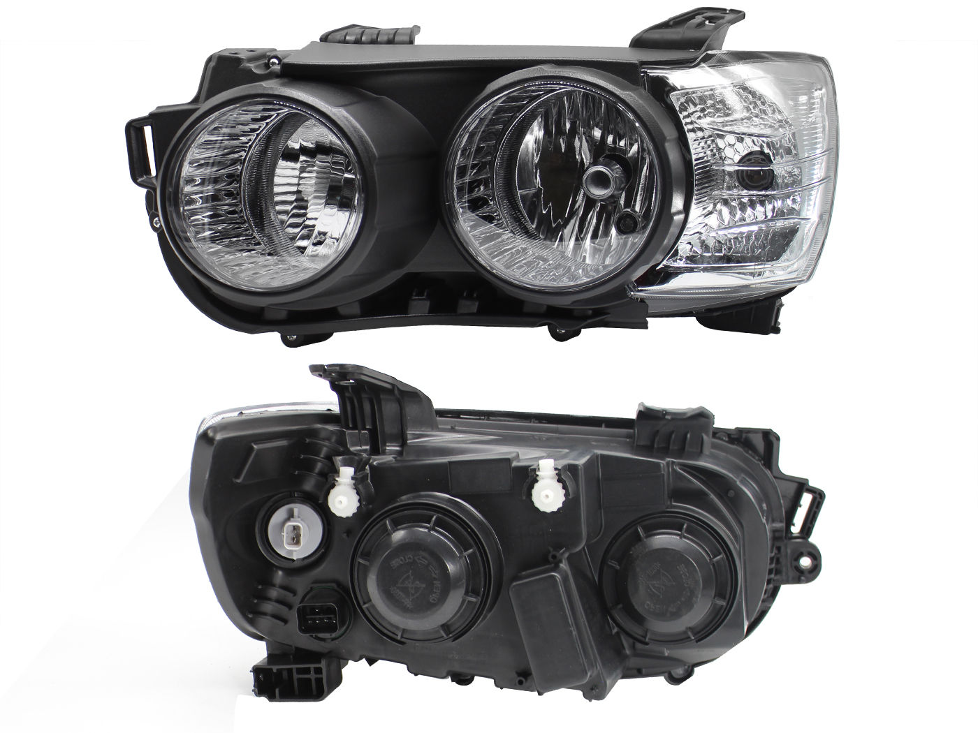 Faro Izquierdo Chevrolet SONIC LS/LT 2012-2016 Fondo Cromado