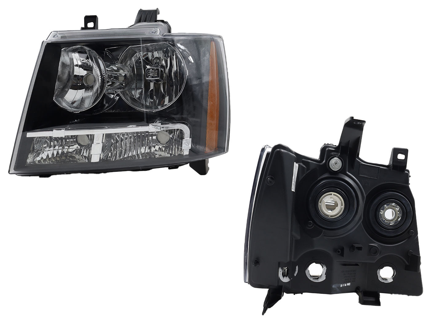 Faro Izquierdo Chevrolet SUBURBAN 2007-2014 Con Mica Ámbar