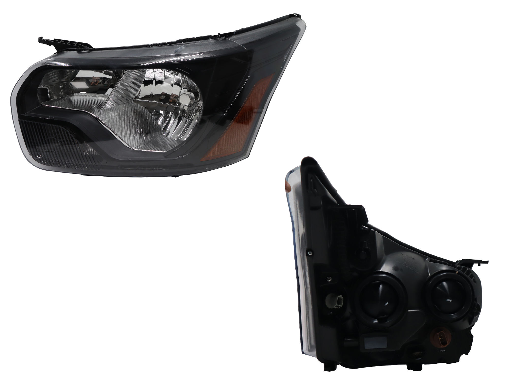 Faro Izquierdo Ford TRANSIT 2014-2020 Con Mica Ámbar