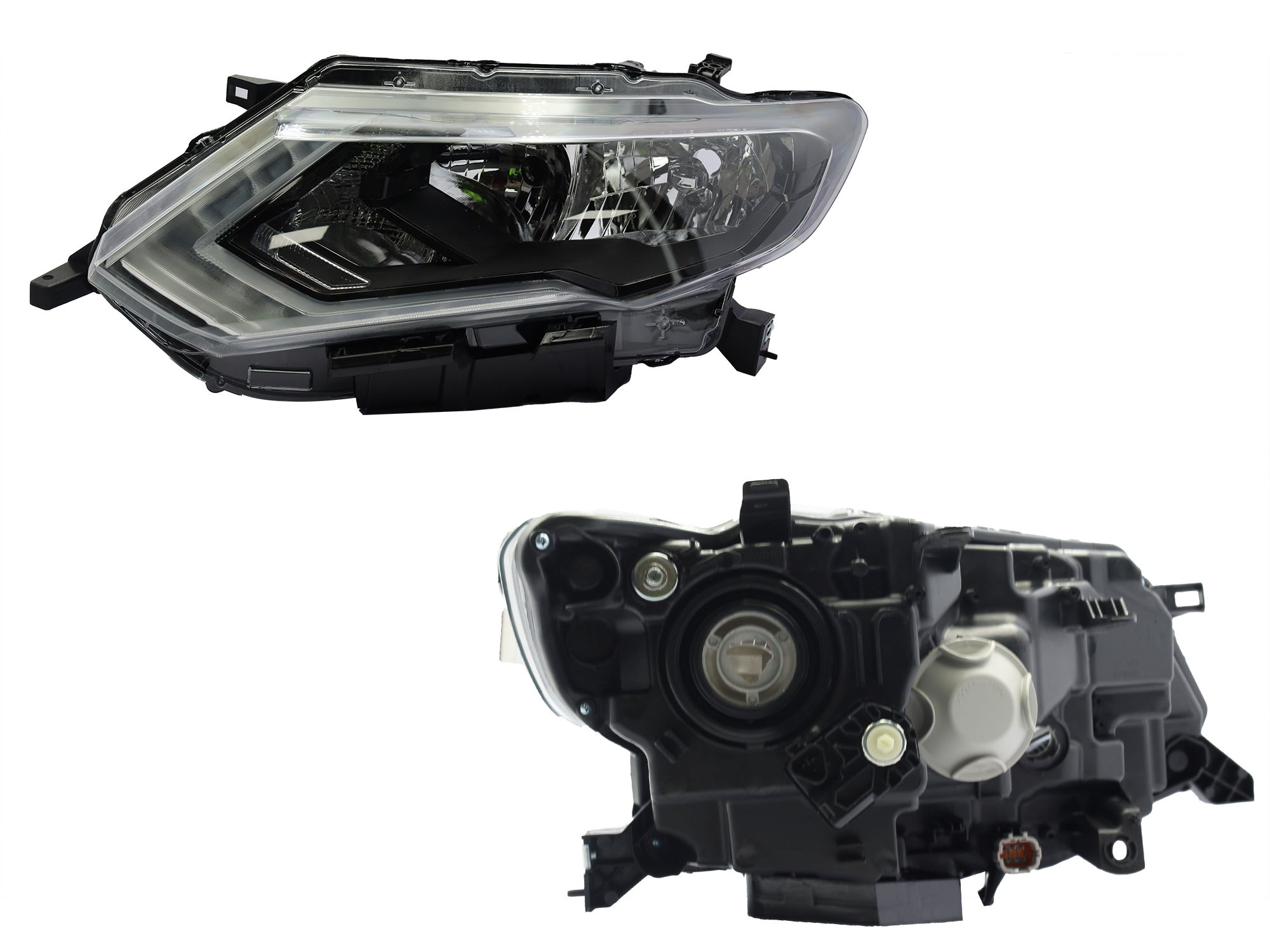 Faro Izquierdo Nissan X-TRAIL SENSE/ADVANCE 2018-2022 Con Led Con Motor