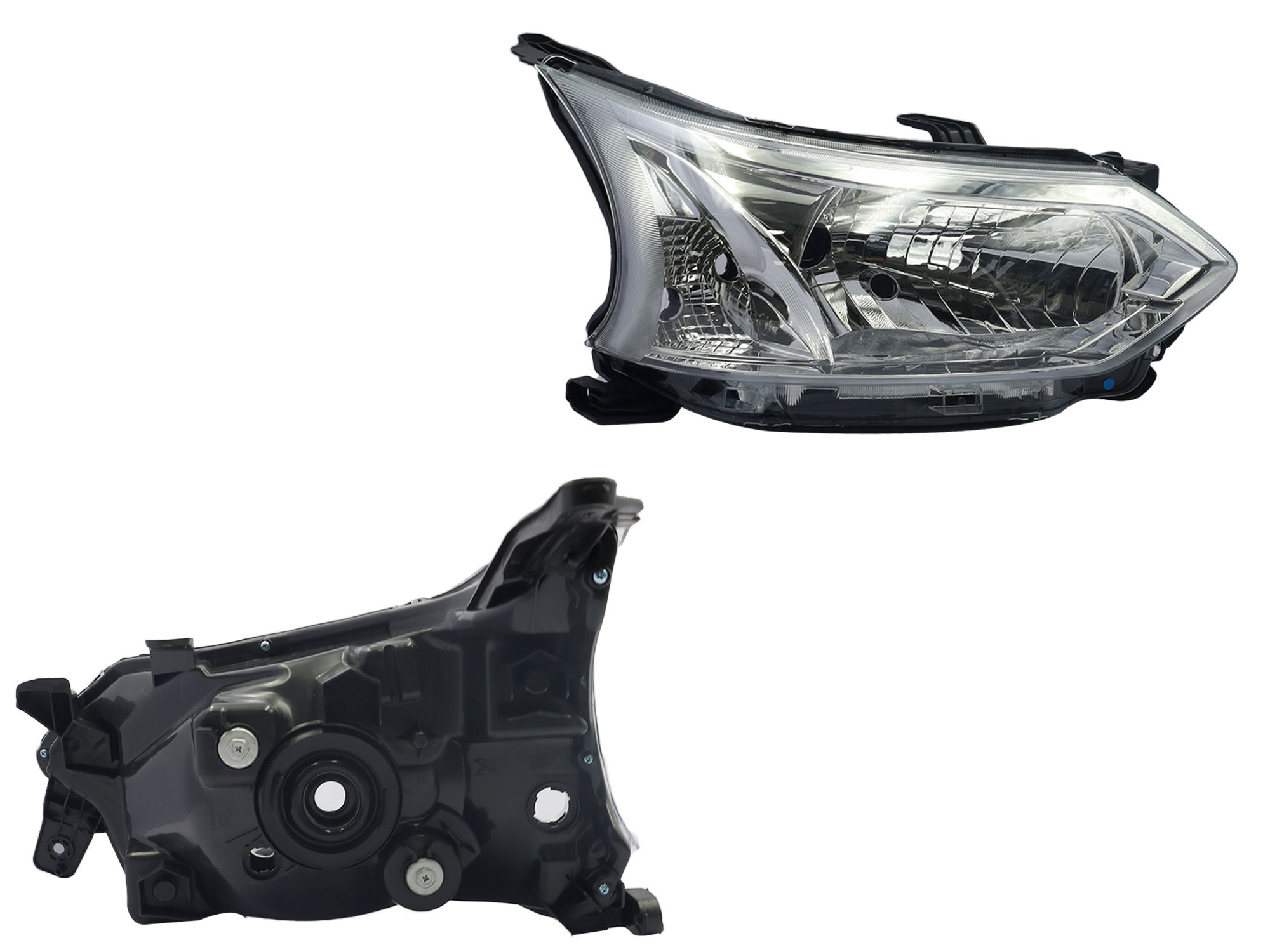 Faro Derecho Toyota AVANZA 2016-2019 Fondo Cromado