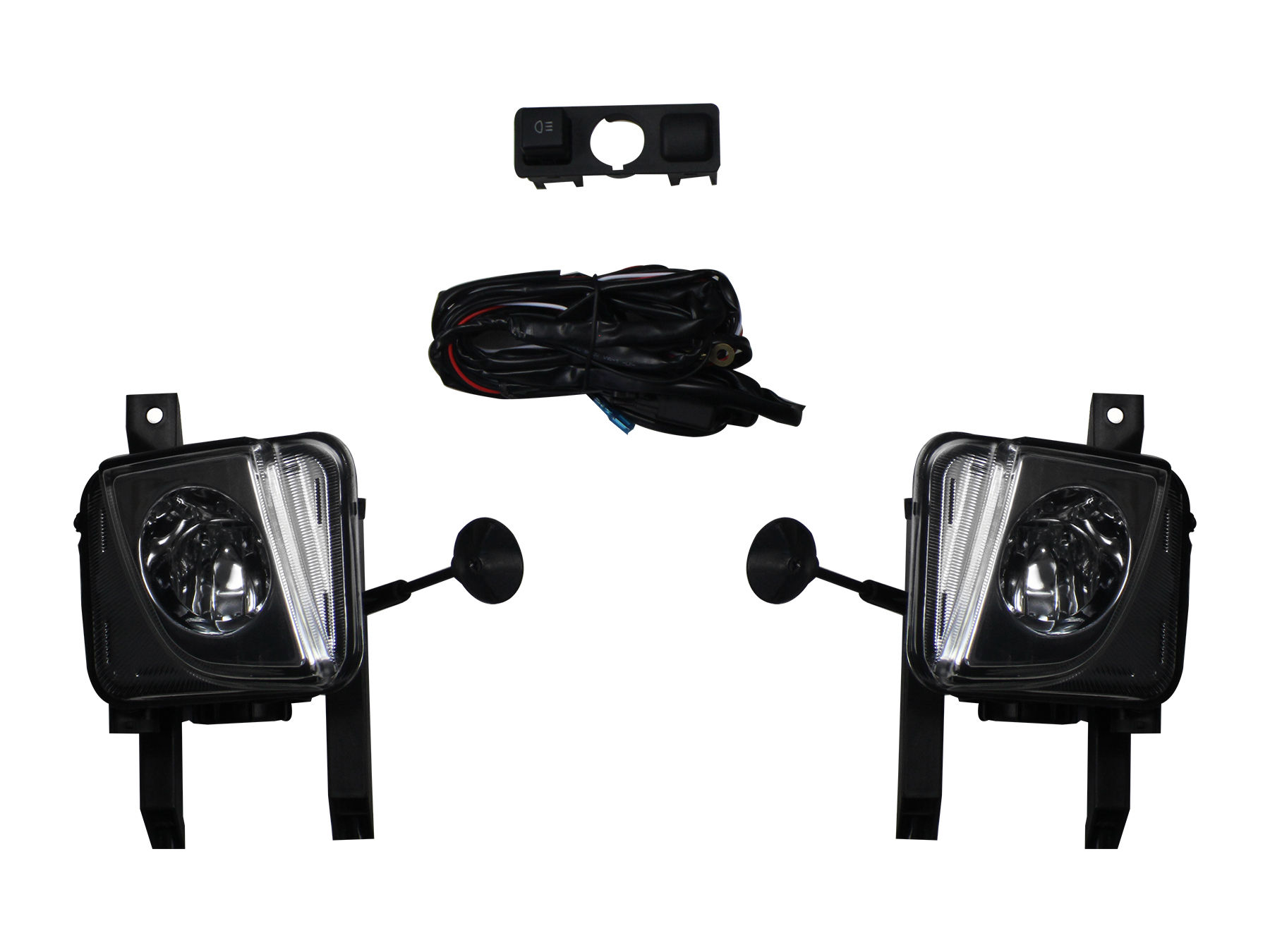 Cuarto Derecho Frontal FORD Mustang 1987-1993 Blanco