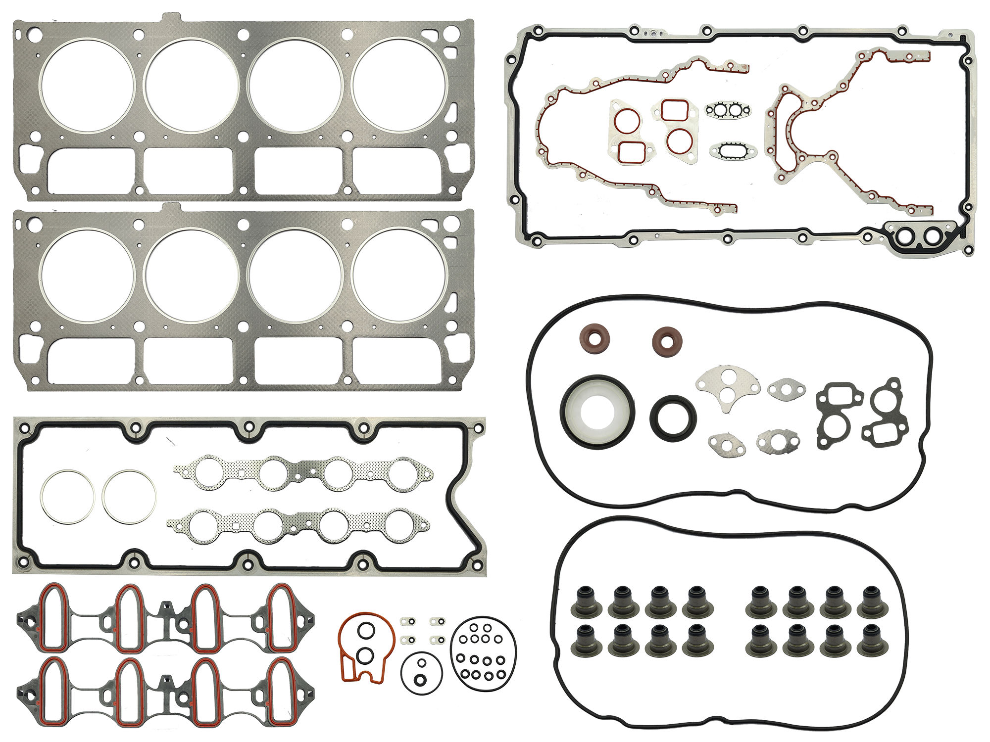 Junta Motor Completa Graf 16Val (Suburban/Express/Avala/Sier/Tahoe/Yukon/Savana) Chevrolet Silverado 4.8L/5.3L 1999 2006