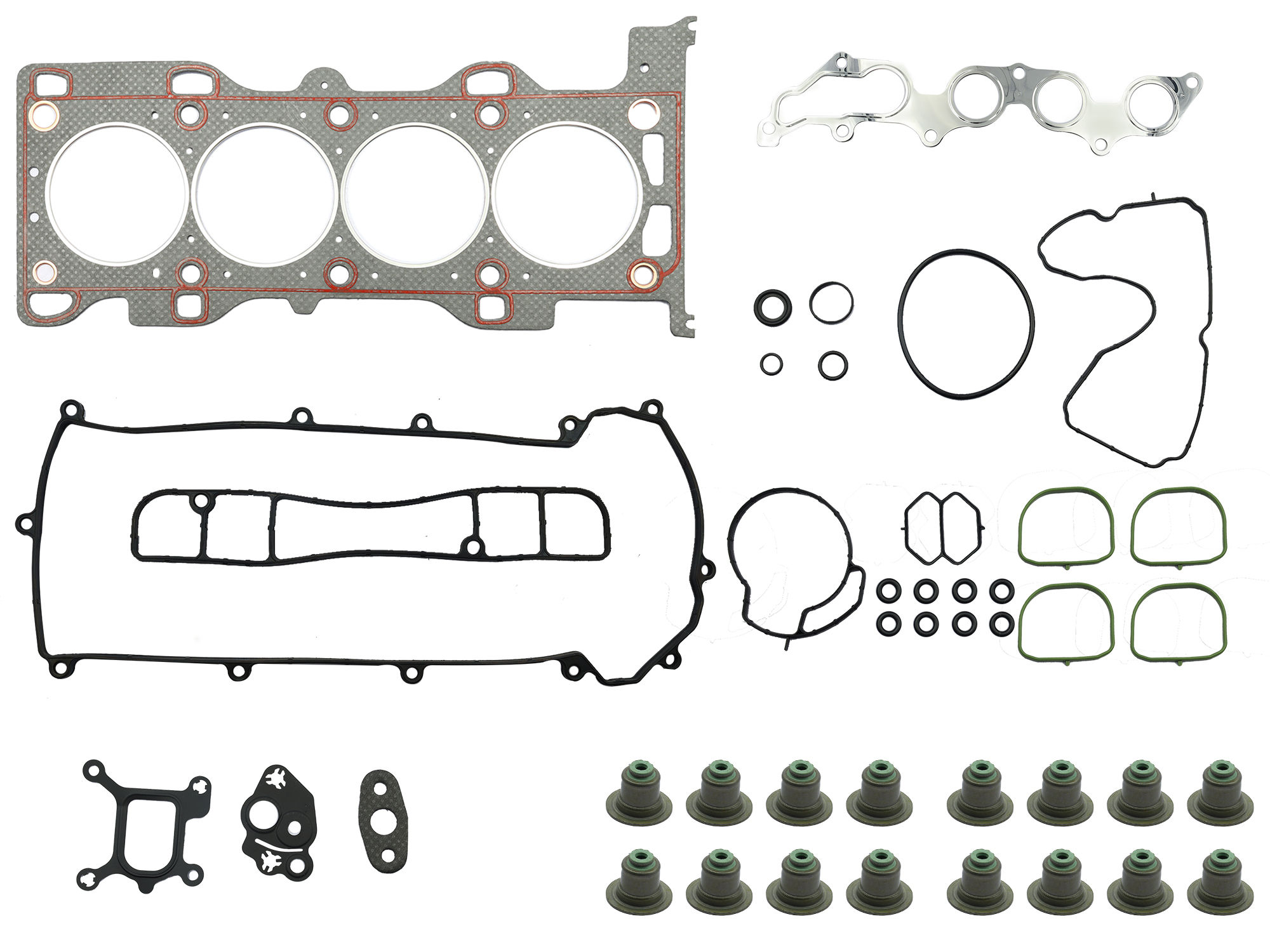Junta Motor Completa Grafitada 16Val (Focus 2.3L 07-11/Mz B2300 2.3L 01-09) Ford Ranger 2.3L 2001 2004