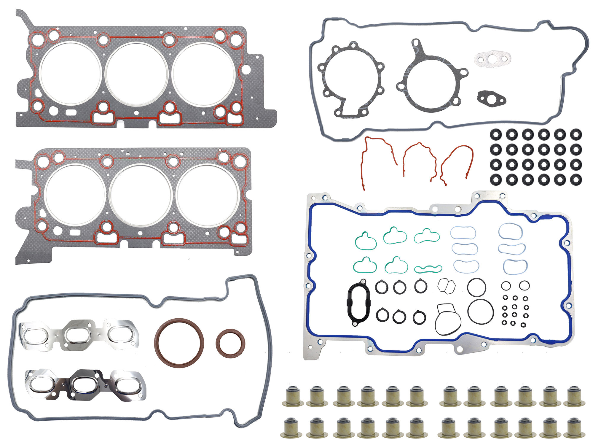 Junta Motor Comp Graf 24Val Vin 1-G-S (Fusion/Mariner/Five Hundred/Milan/Sable) Ford Escape 3.0L 2001 2012