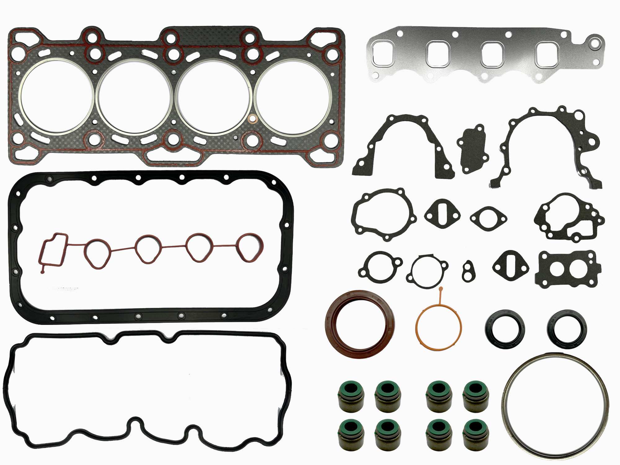 Junta Motor Completa Grafitada 8Val S-Tec Chevrolet Matiz G1/G2 1.0L 2003 2015