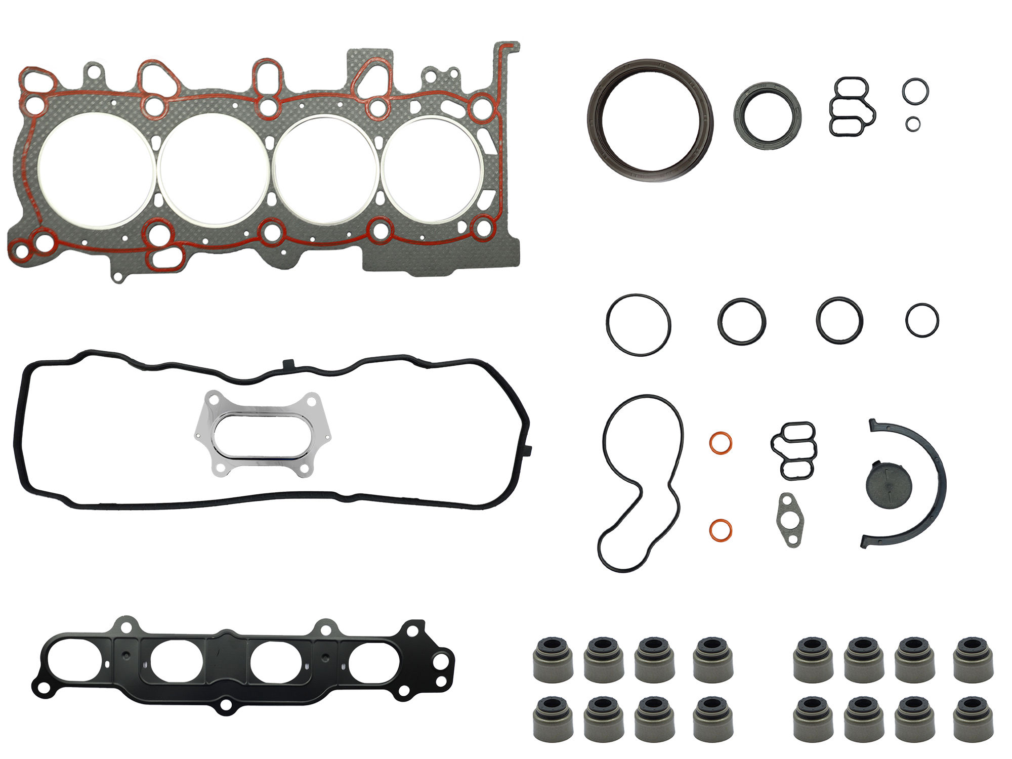 Junta Motor Completa Grafitada 16Val L15A7 (Fit 09-20/Br-V 18-24) Honda City 1.5L 2010 2020