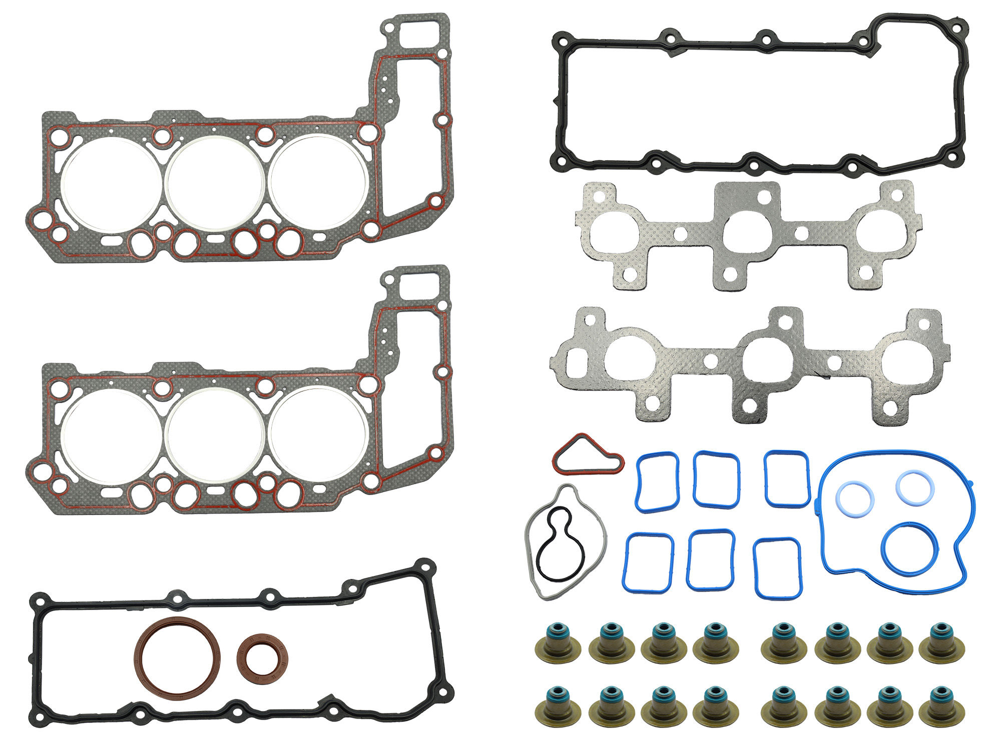 Junta Motor Comp Graf 12Val Tech V6/Ekg/Mds (Liberty-Dakota-Durango-Nitro 3.7L) Chrysler / Dodge Ram 1500 3.7L 2002 2008