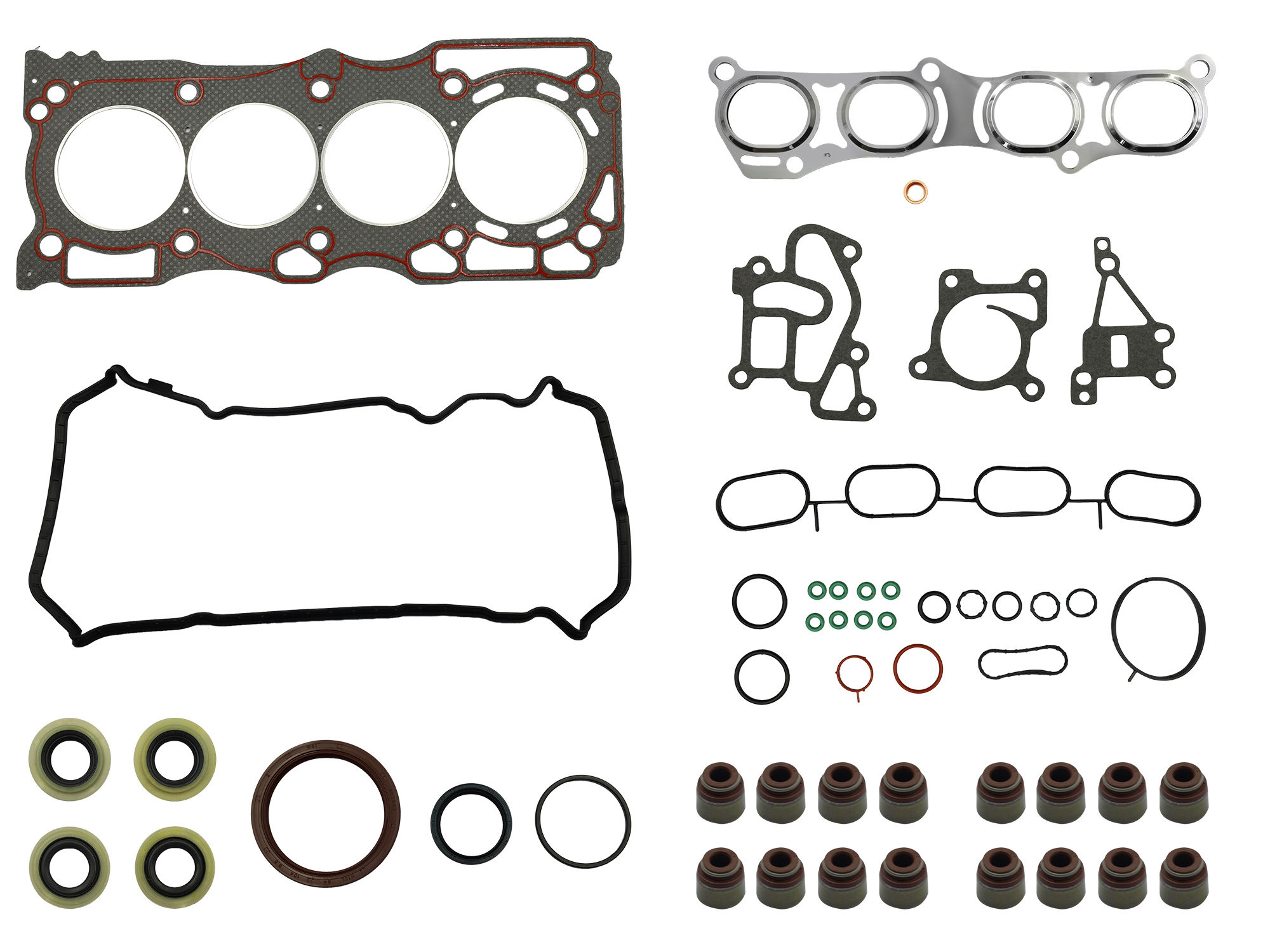 Junta Motor Completa Grafitada 16Val Qr25De (2.5L Gasolina) Nissan Np-300 Frontier (D-23) 2016 2024