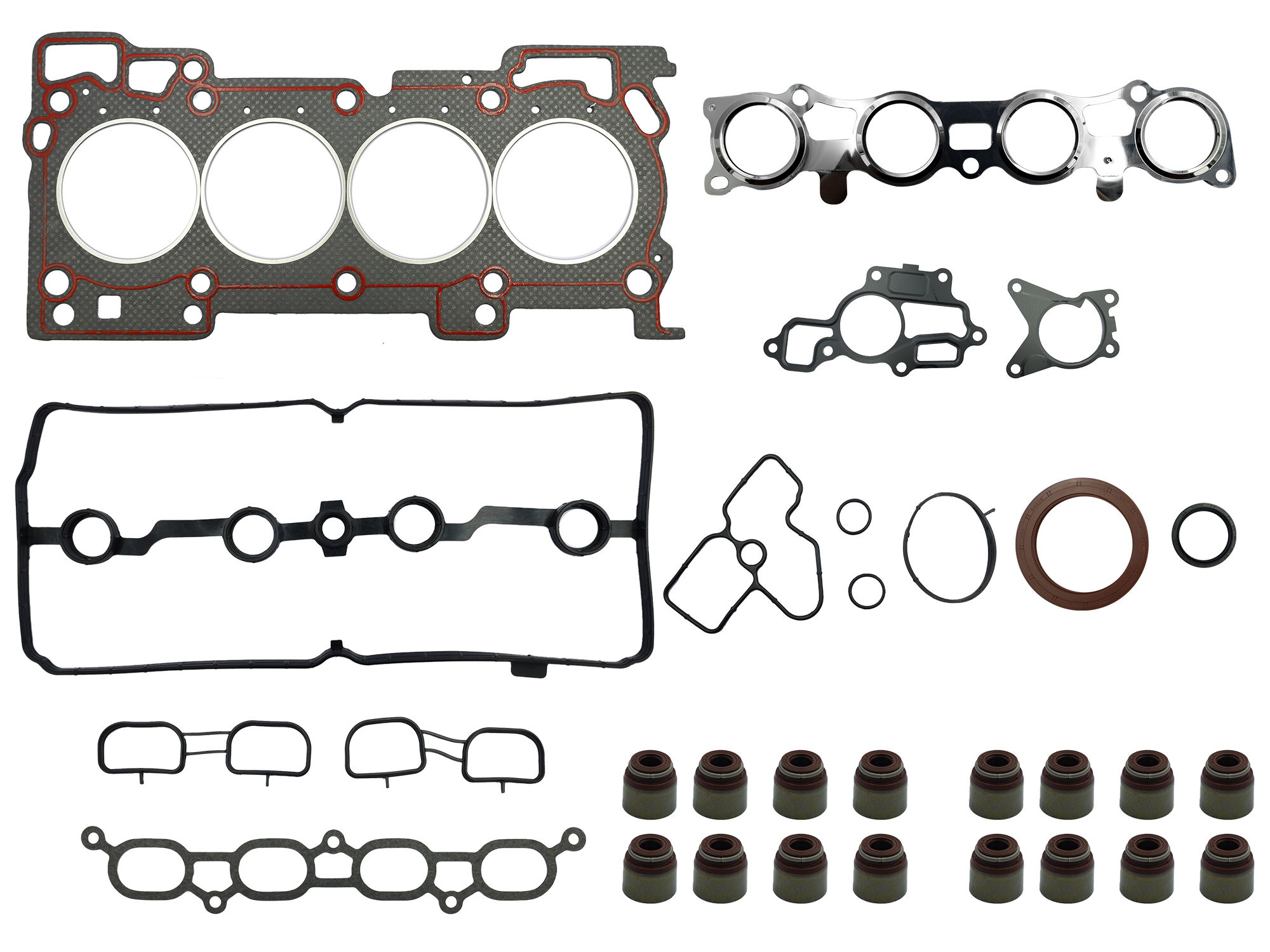 Junta Motor Completa Grafitada 16Val M4R (Safrane 2.0L 09-15) Renault Fluence 2.0L 2011 2017